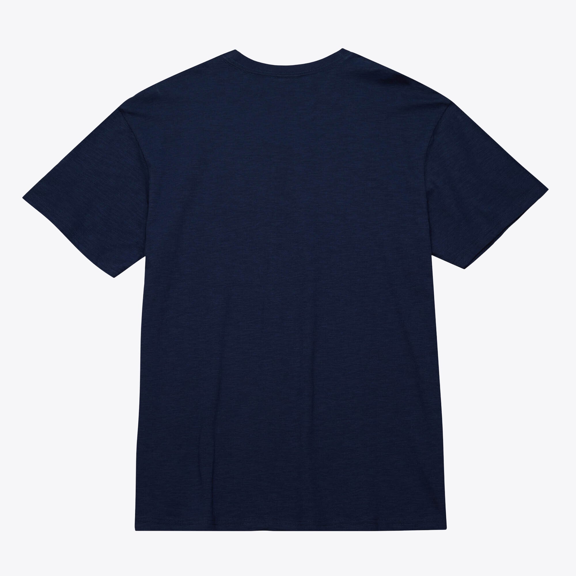 T-shirt Mitchell & Ness bleu marine Dallas Mavericks Hardwood Classics Legendary Slub pour homme