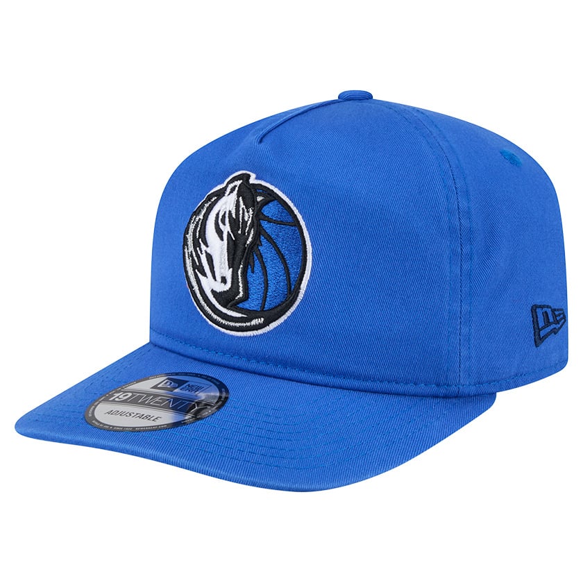 Men's Dallas Mavericks New Era Blue Cotton 19TWENTY Adjustable Hat