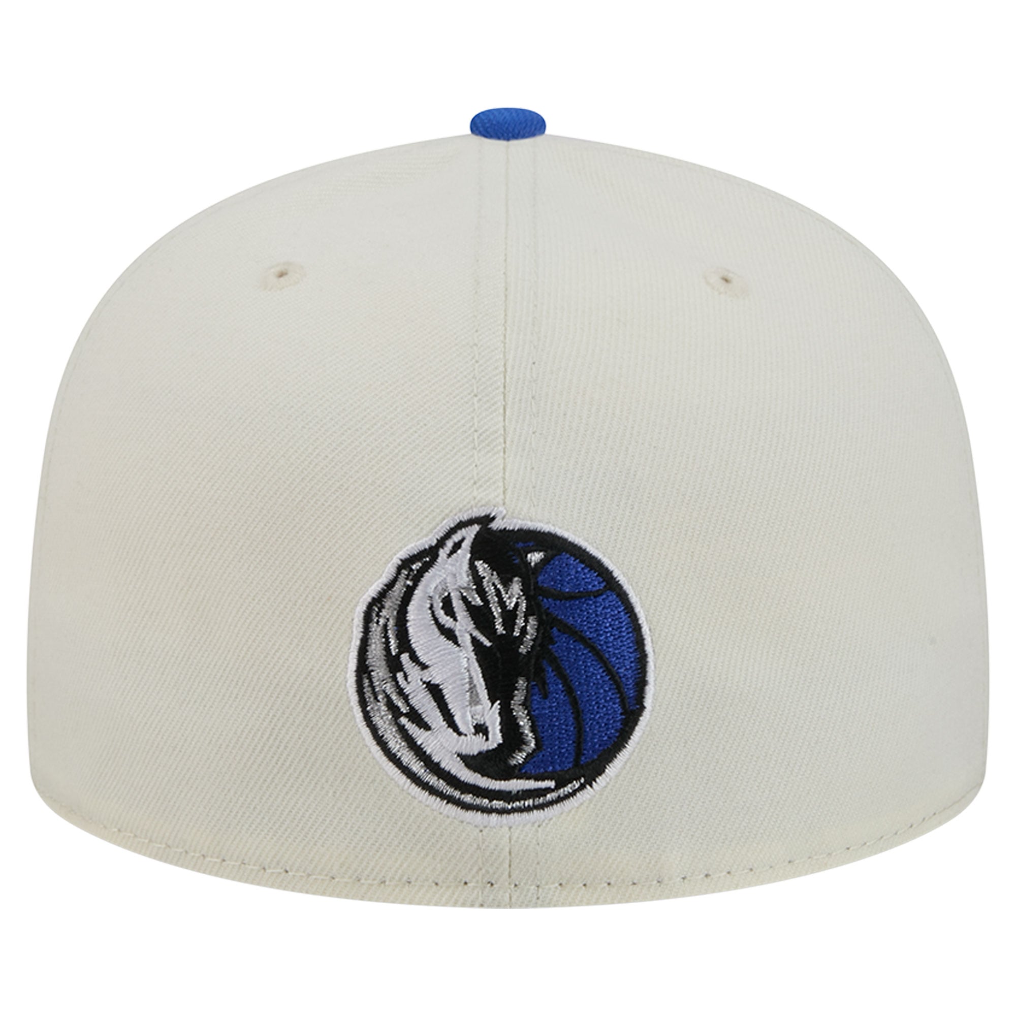 Casquette ajustée New Era Deceptor 59FIFTY crème/bleue pour homme