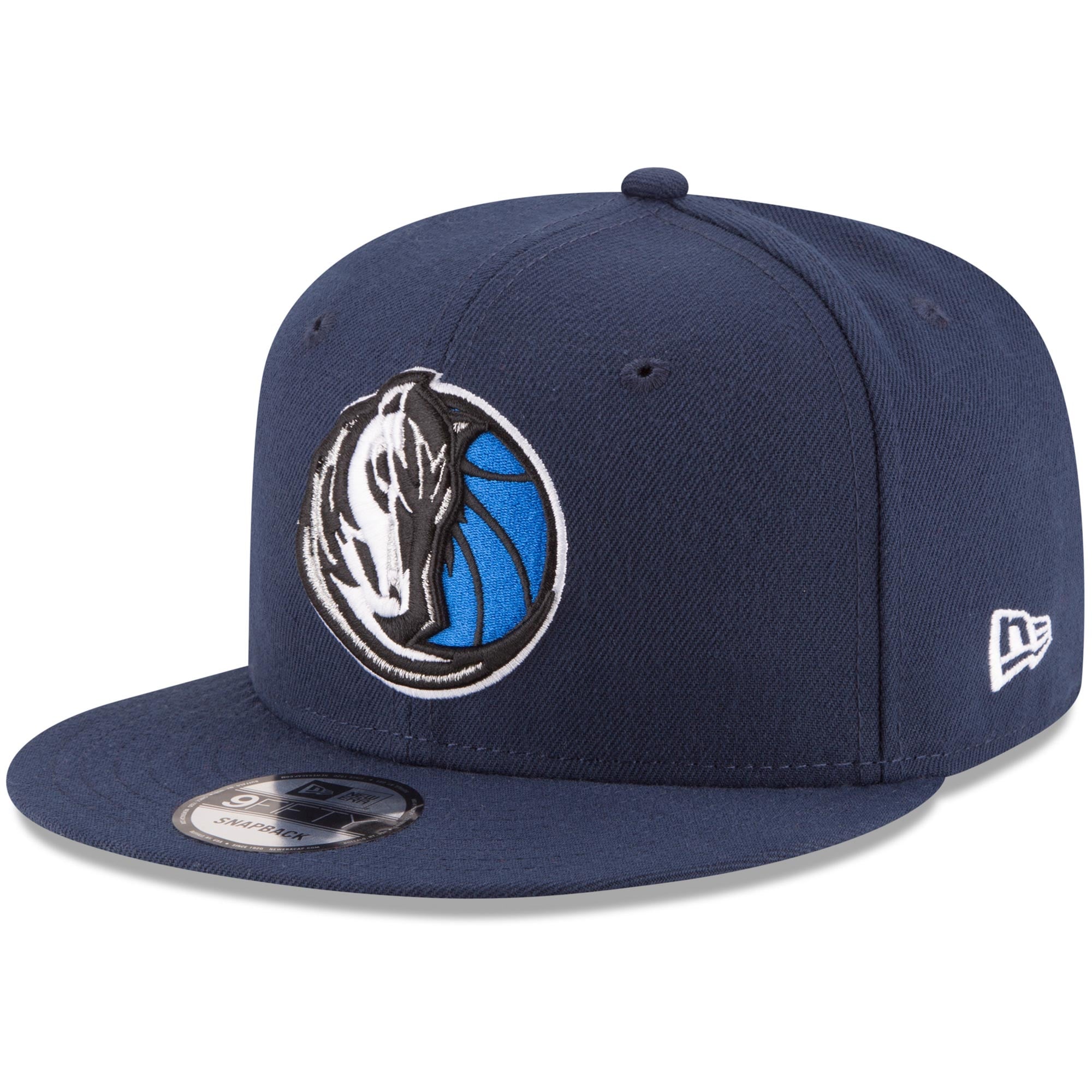 Men's Dallas Mavericks New Era Navy Official Team Color 9FIFTY Snapback Hat