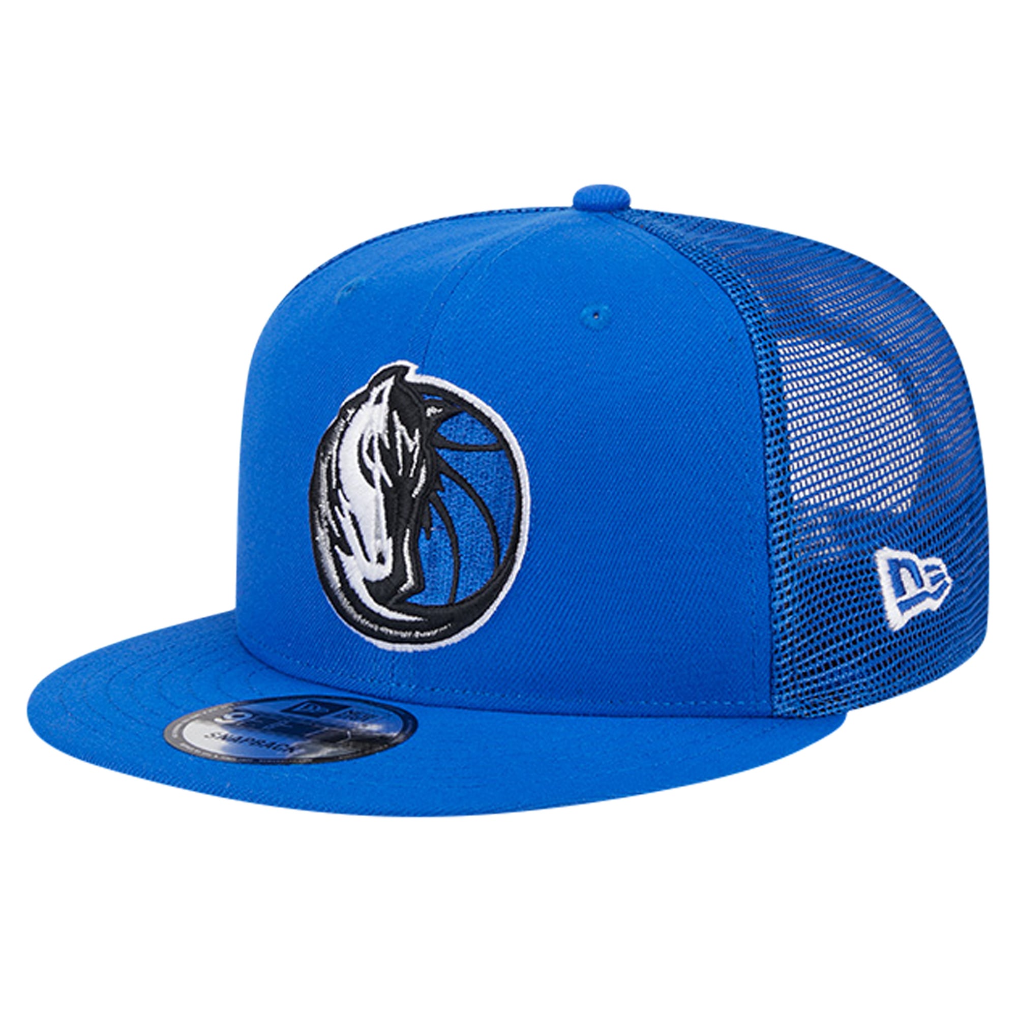 Men's Dallas Mavericks New Era Royal Meshback 9FIFTY Snapback Hat
