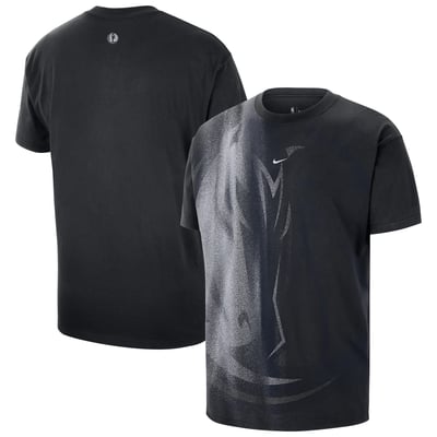 Dallas Mavericks Nike 2026 Standard Issue Practice Icon T-Shirt - Black