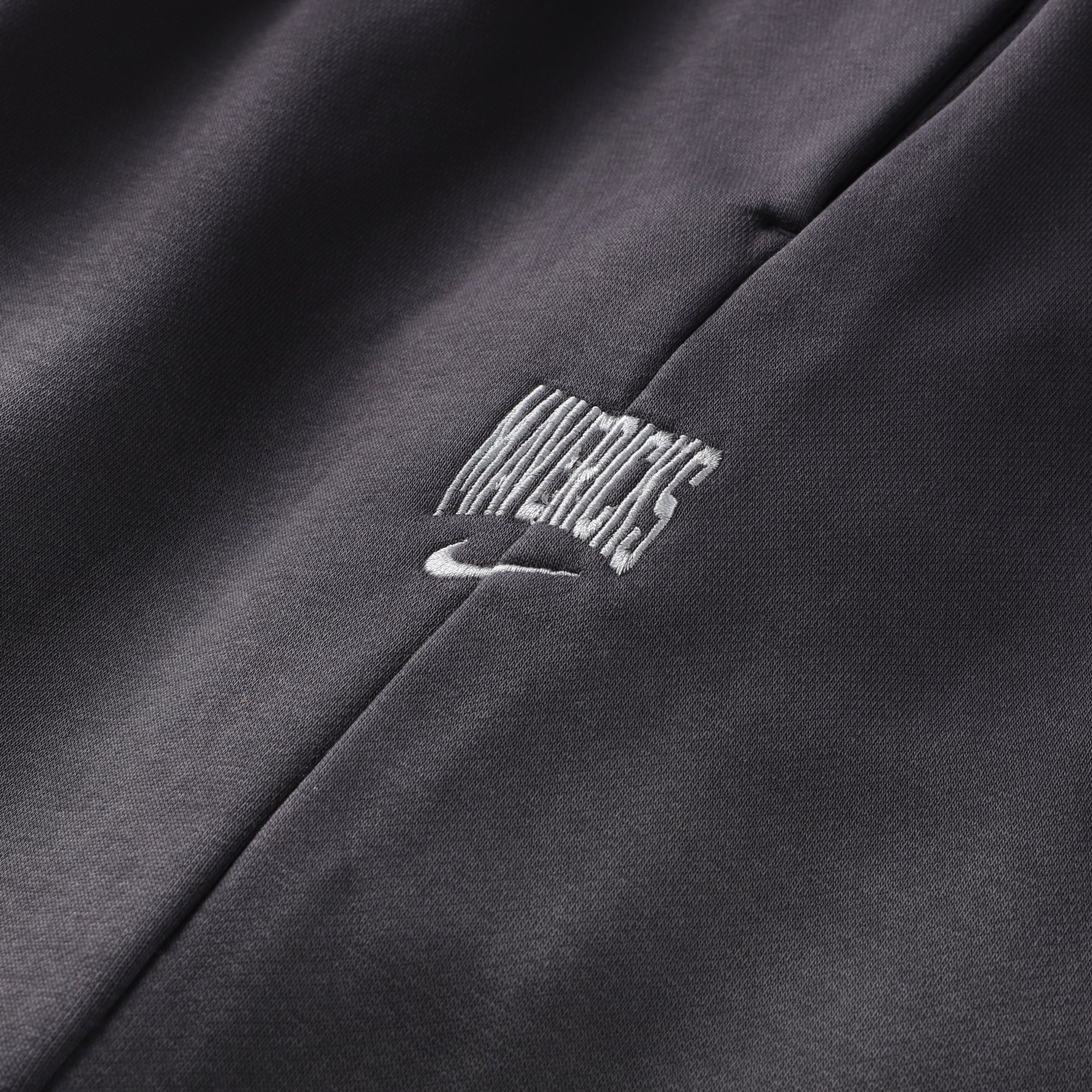 Men's Nike Charcoal Dallas Mavericks 2026 Standard Issue Travel Washed Fleece Pants