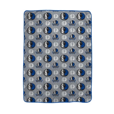 Dallas Mavericks Pegasus Logo Roll Oversized 66" x 95" Ultra Cozy Blanket