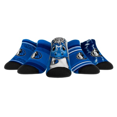  Dallas Mavericks Rock Em Unisex Super Fan 5-Pack Low-Cut Socks - 