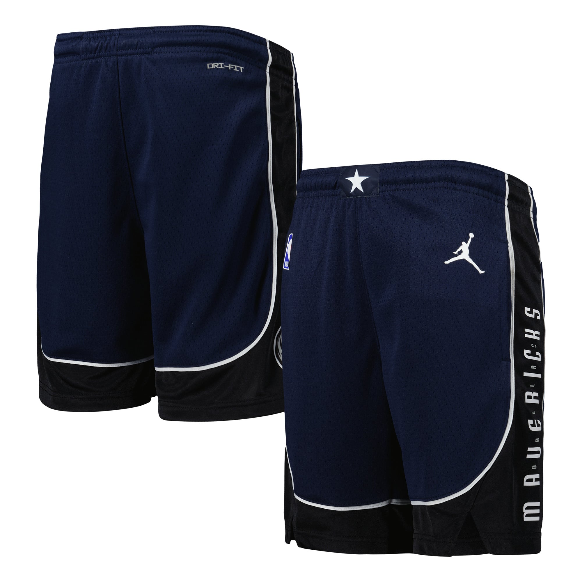 Short Swingman Jordan Brand Dallas Mavericks Authentic Statement Edition pour jeunes