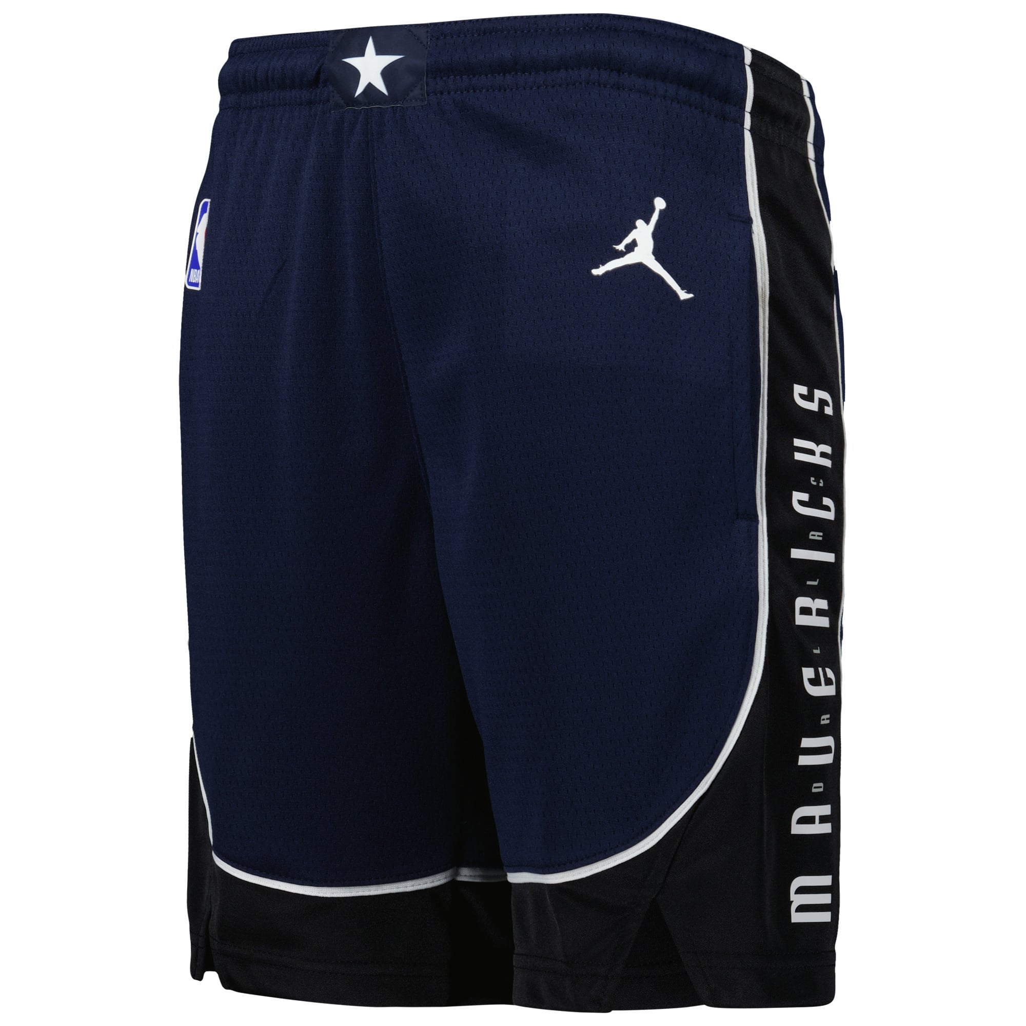 Short Swingman Jordan Brand Dallas Mavericks Authentic Statement Edition pour jeunes