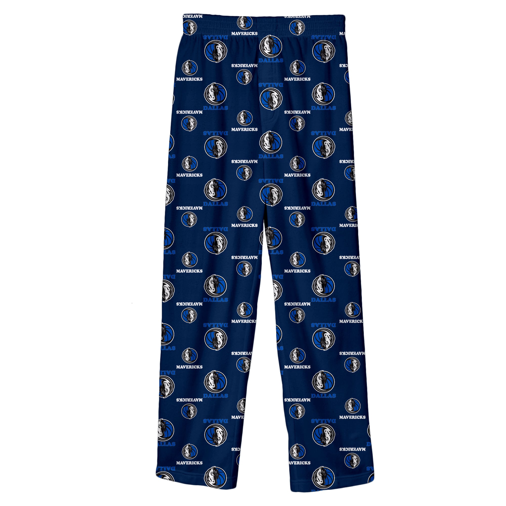 Pantalon de pyjama imprimé Dallas Mavericks bleu marine pour jeunes la marque Outerstuff