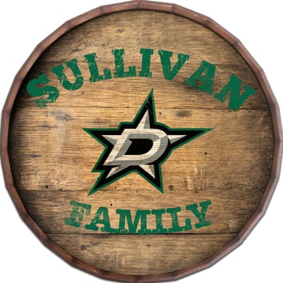 Dallas Stars 24" Personalized Barrel Top