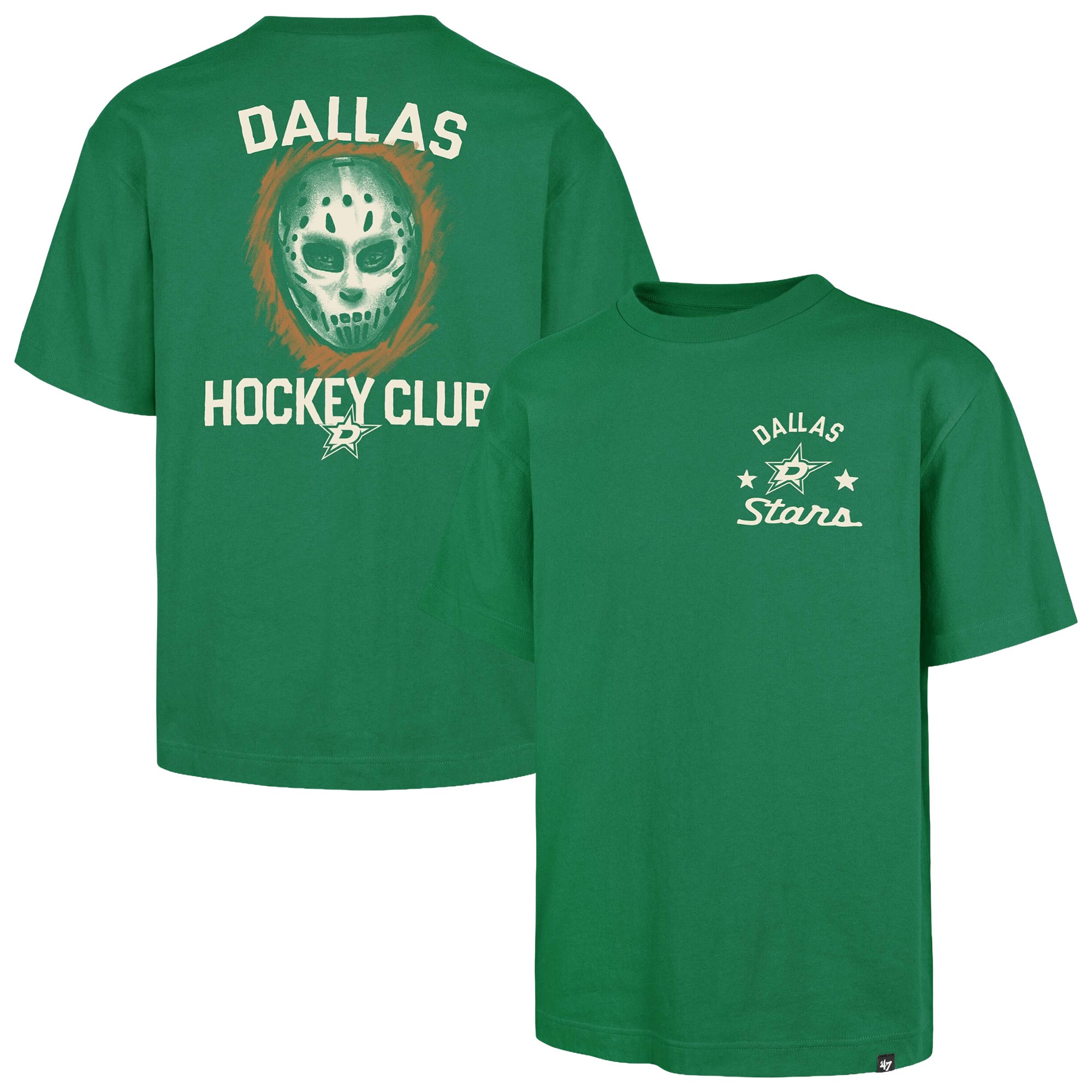T-shirt homme '47 Kelly Green Dallas Stars HPD Mask Foundation