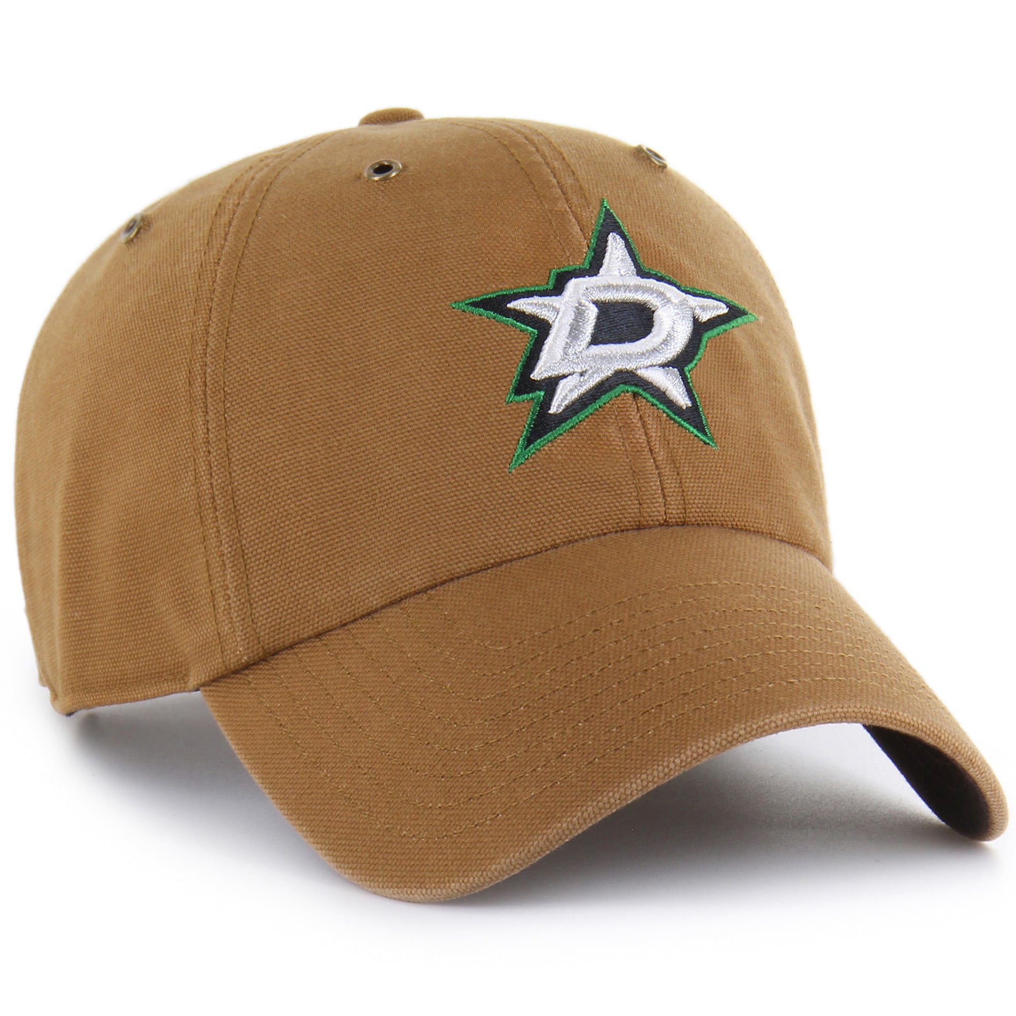 Men's Carhartt x '47 Brown Dallas Stars Clean Up Adjustable Hat