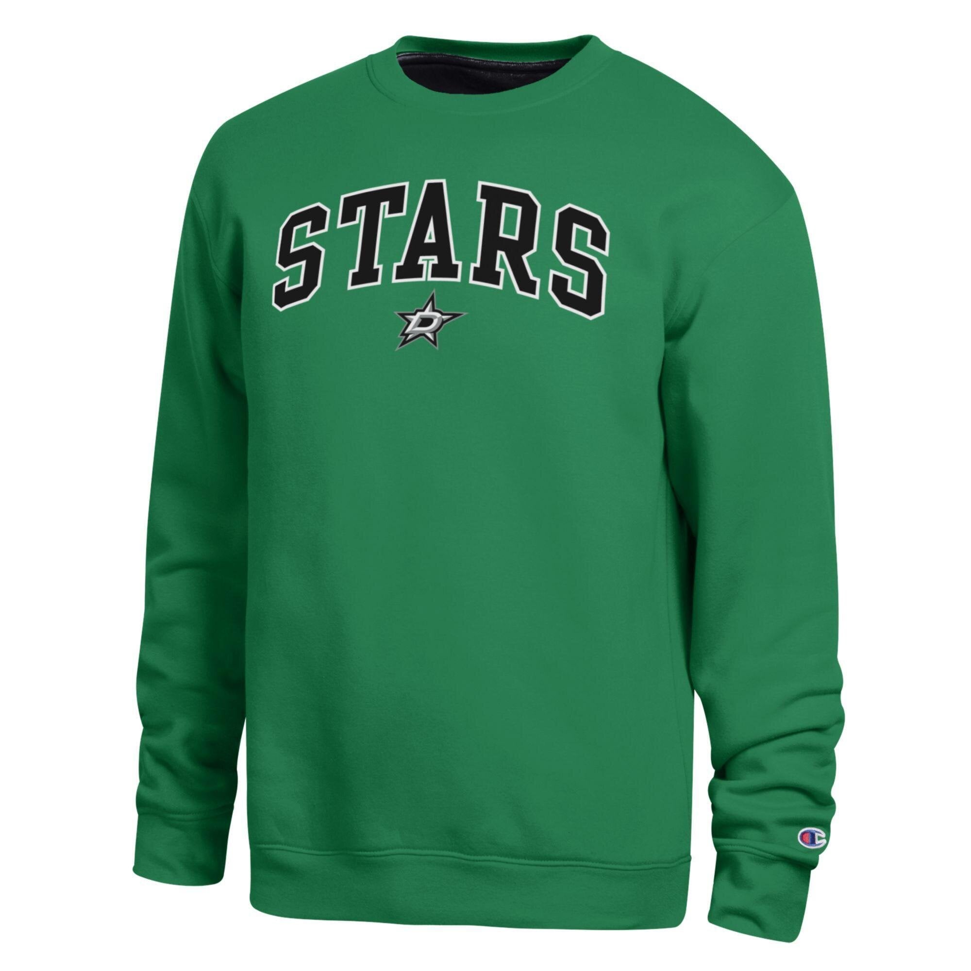 Sweat-shirt contrasté vert Champion Dallas Stars pour homme