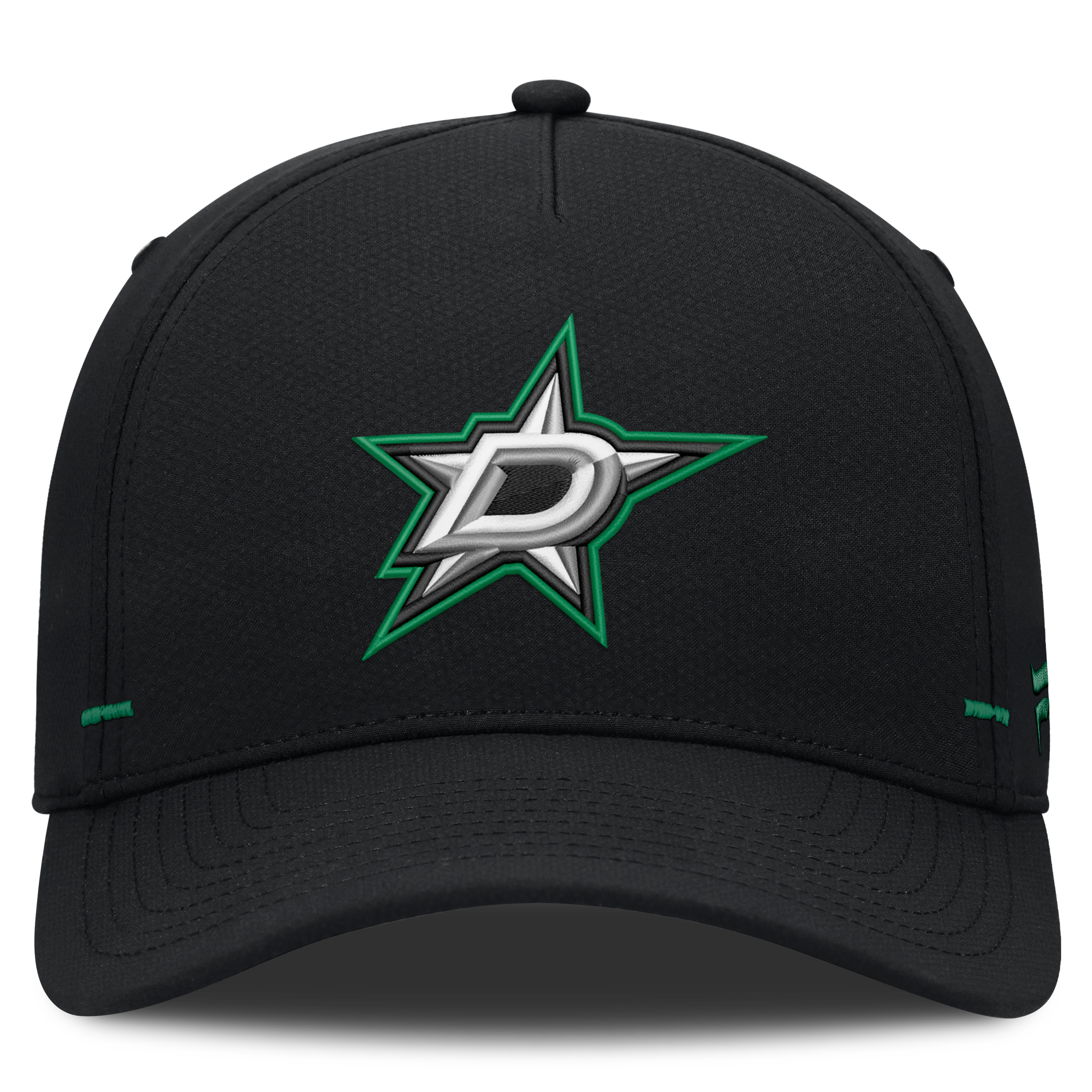 Men's Fanatics Black Dallas Stars Authentic Pro Rink Bar Tacks A-Frame Adjustable Hat
