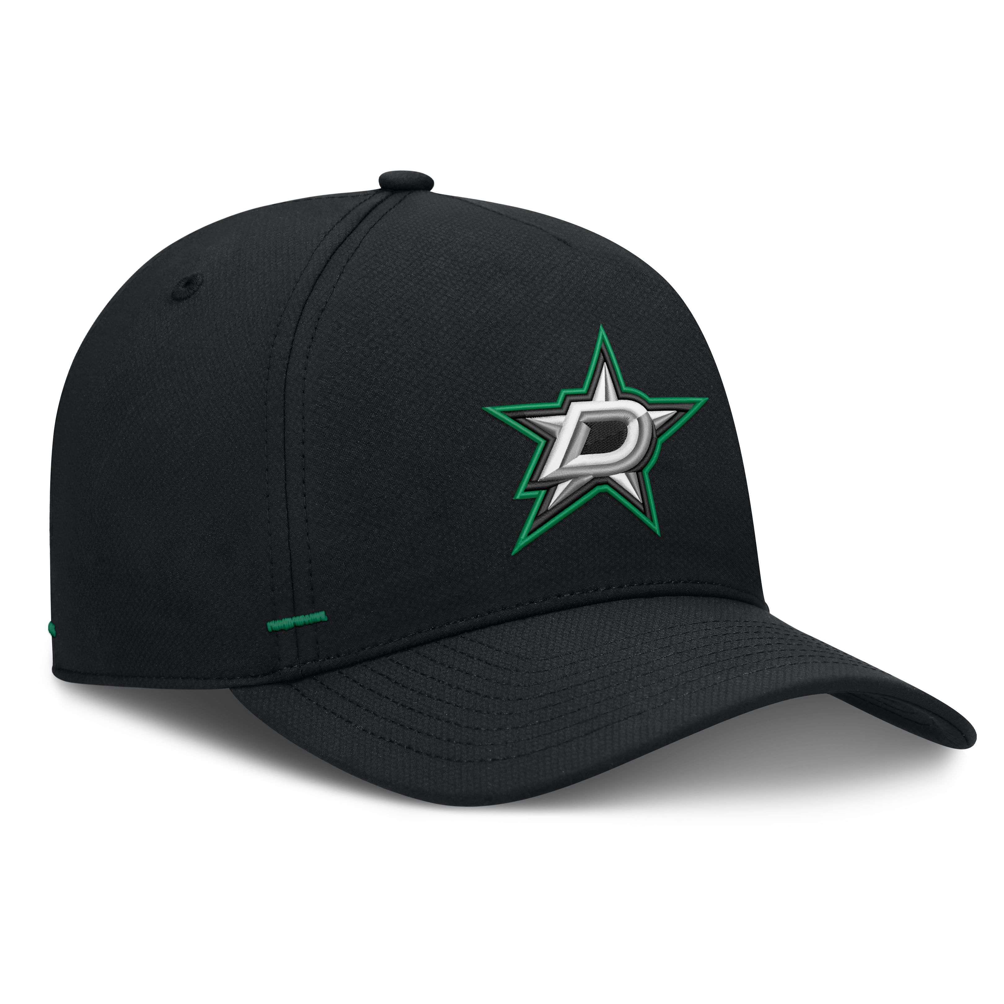 Men's Fanatics Black Dallas Stars Authentic Pro Rink Bar Tacks A-Frame Adjustable Hat