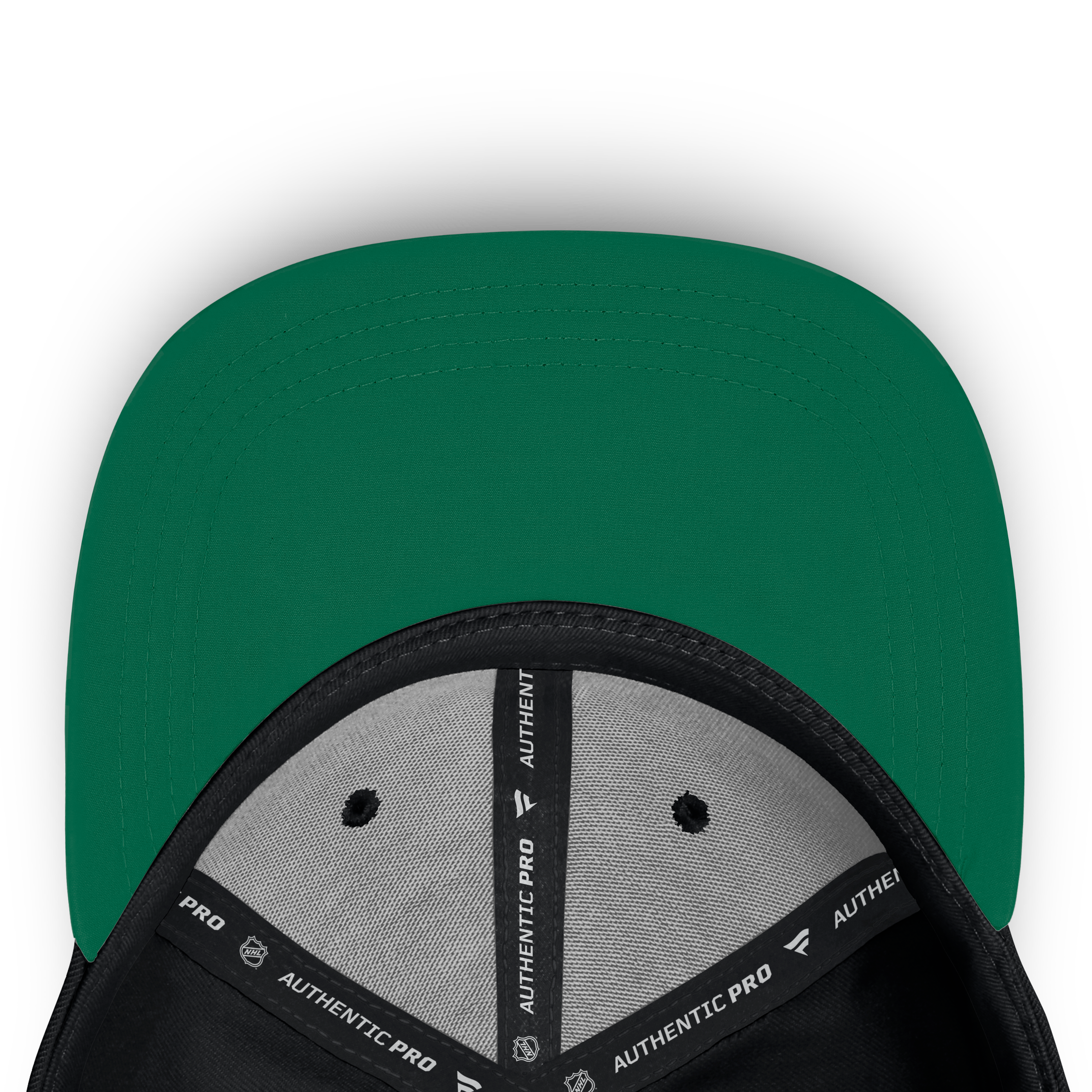 Men's Fanatics Black Dallas Stars Authentic Pro Rink Debossed Stretch Fit Hat