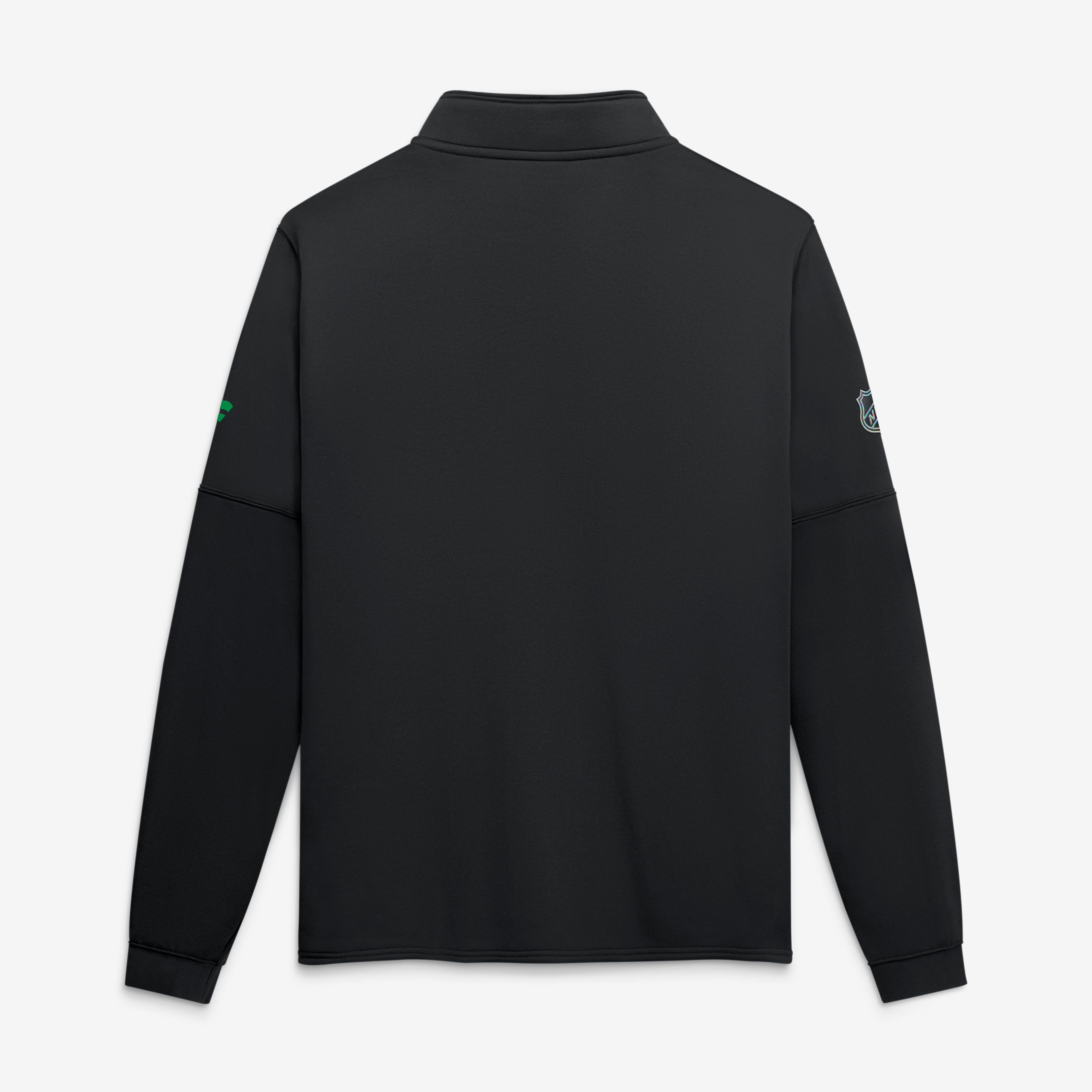 Men's Fanatics Black Dallas Stars Authentic Pro Rink Fleece Full-Zip Jacket
