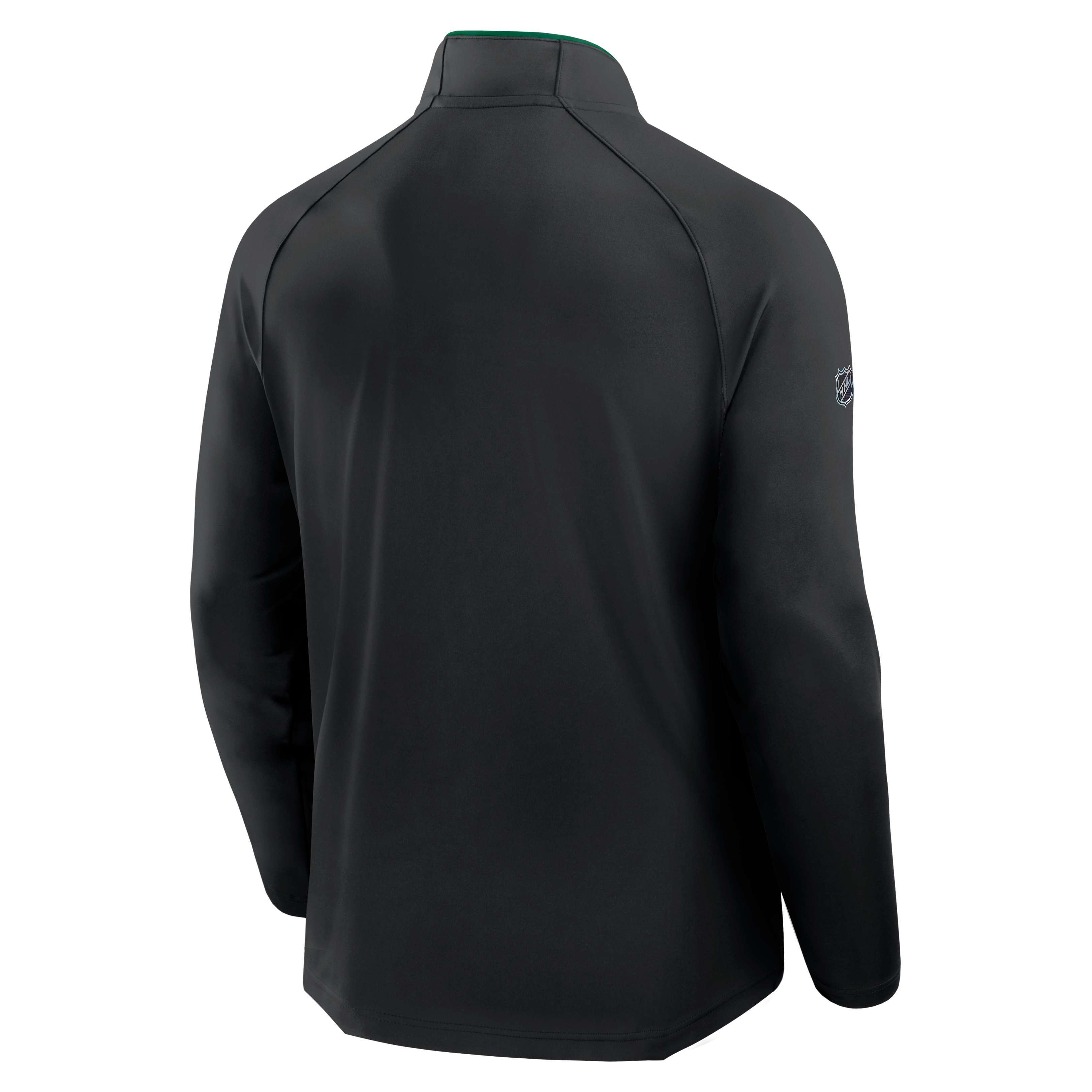 Men's Fanatics Black Dallas Stars Authentic Pro Rink Lightweight Quarter-Zip Pullover