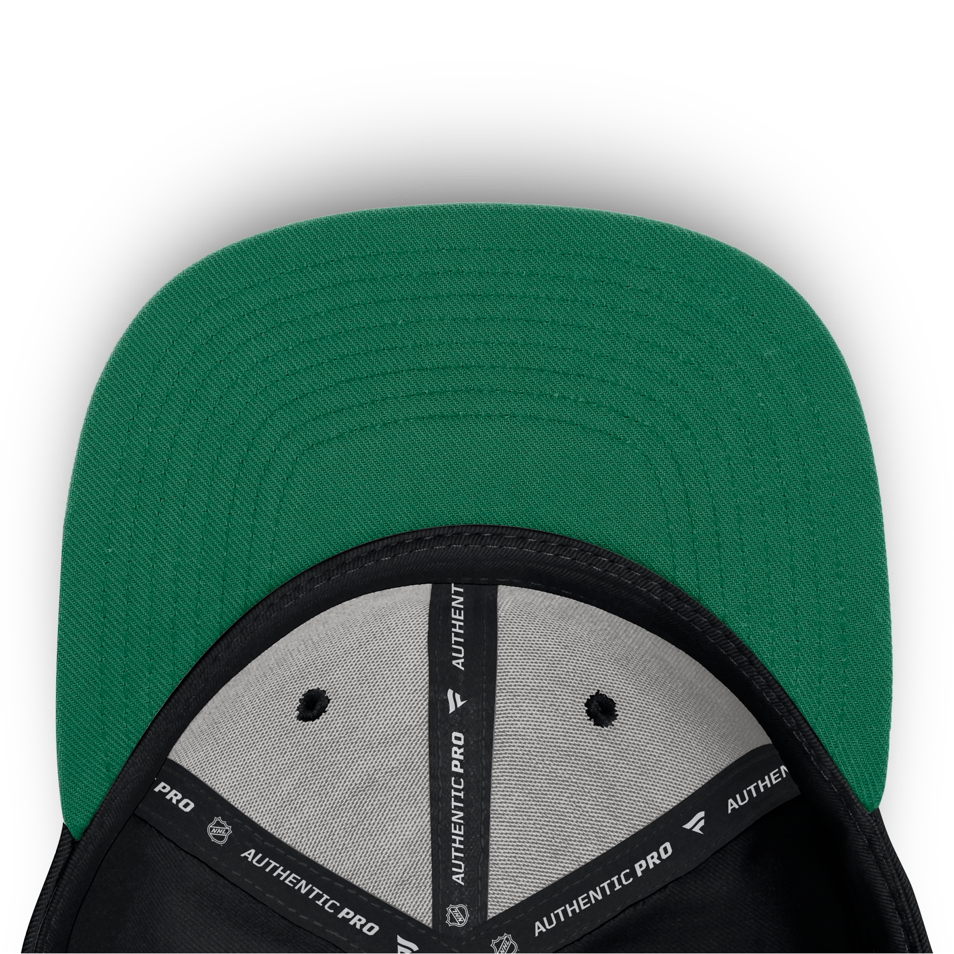 Men's Fanatics Black Dallas Stars Authentic Pro Rink Snapback Hat