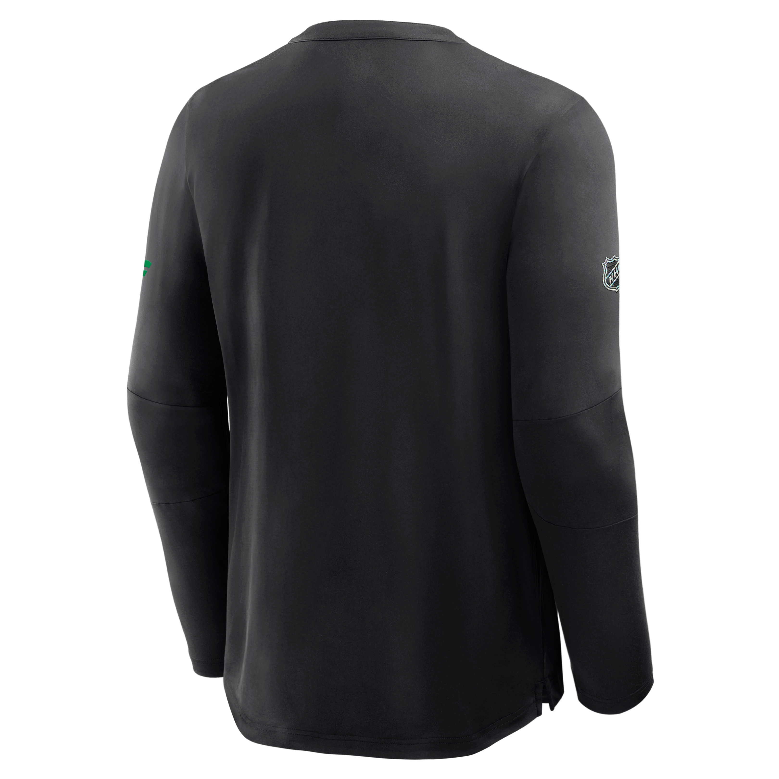 Men's Fanatics Black Dallas Stars Authentic Pro Rink Tech Long Sleeve T-Shirt