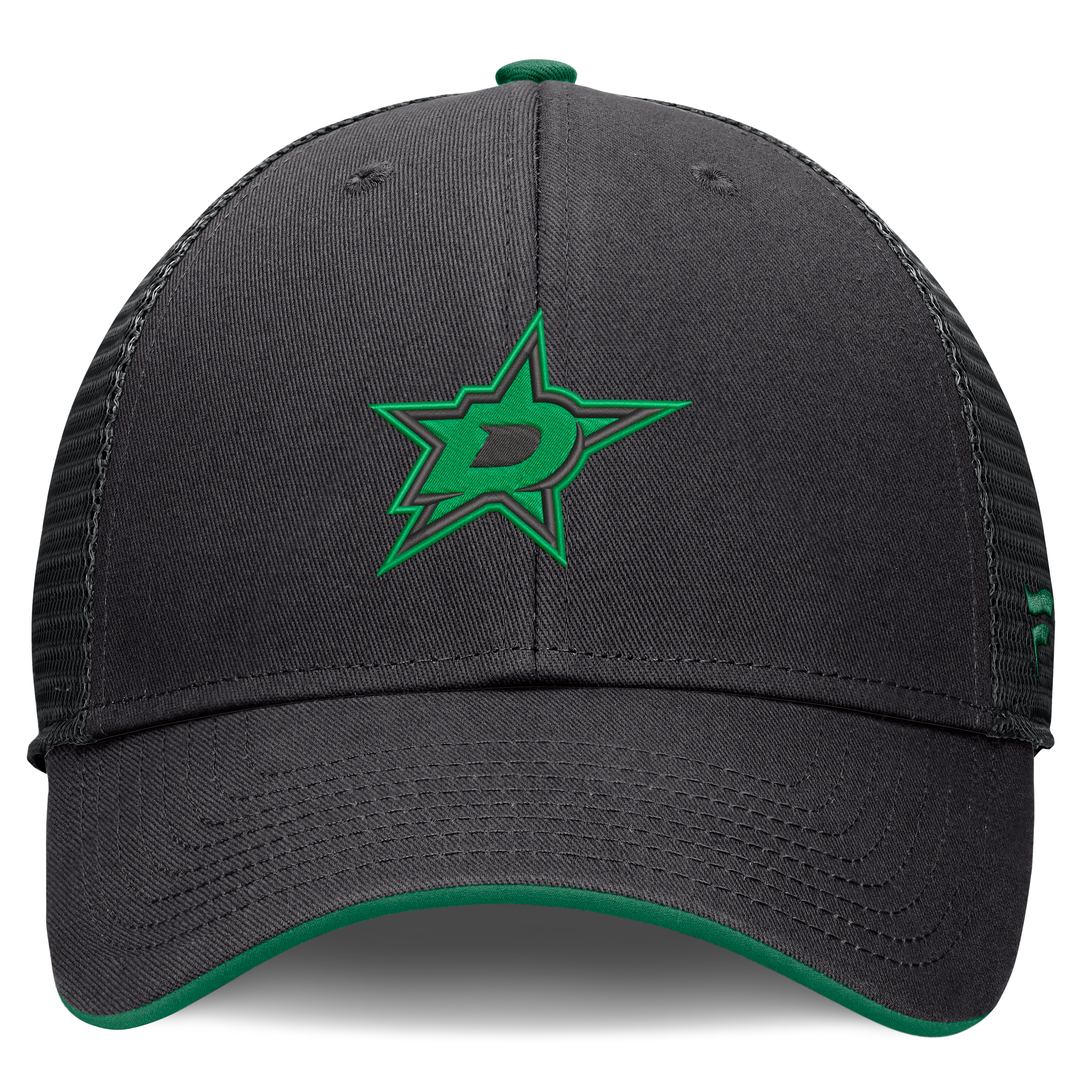 Casquette trucker ajustable Fanatics noire Dallas Stars Fundamental Limits pour homme