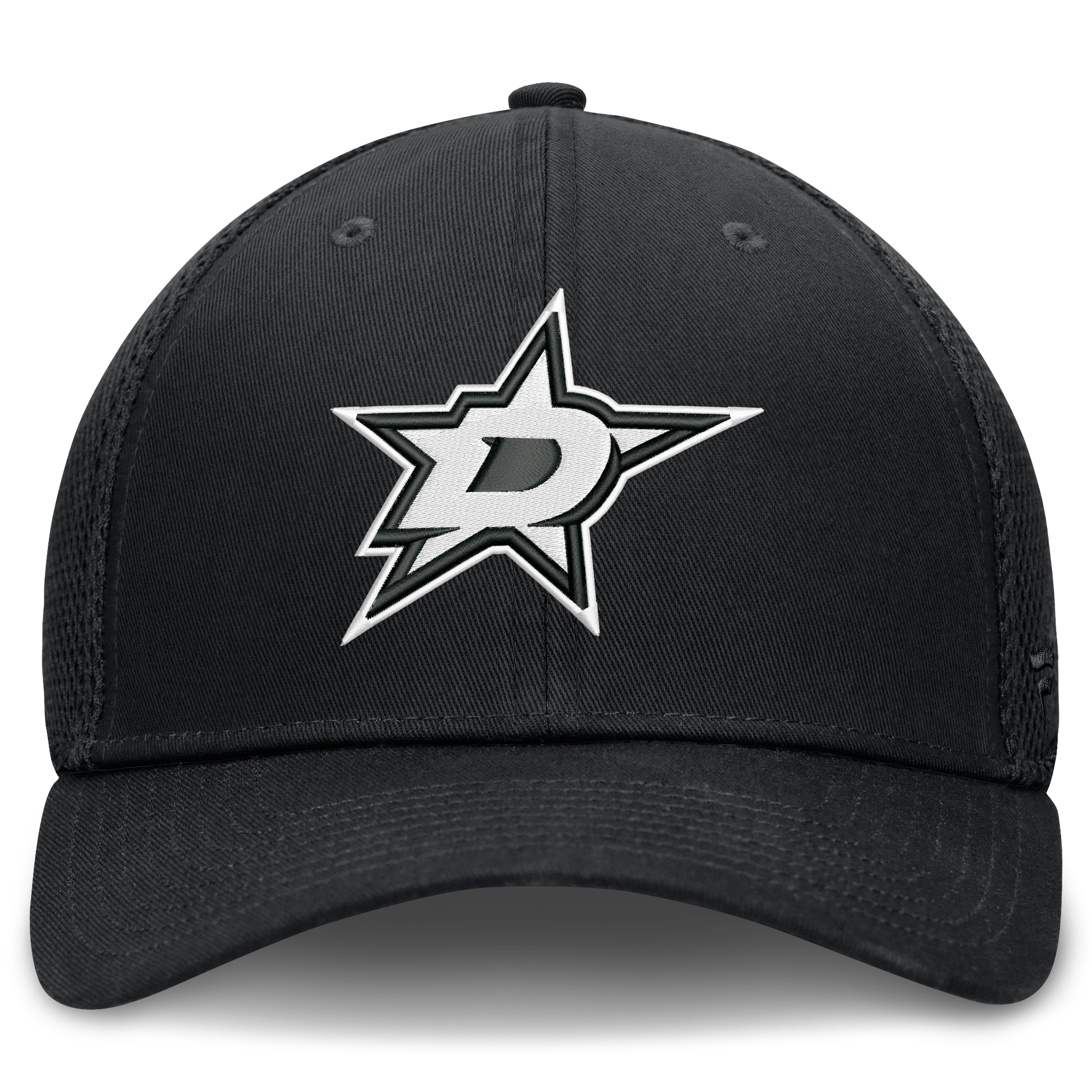 Casquette extensible à dos en maille ton sur Fanatics noire Dallas Stars pour homme