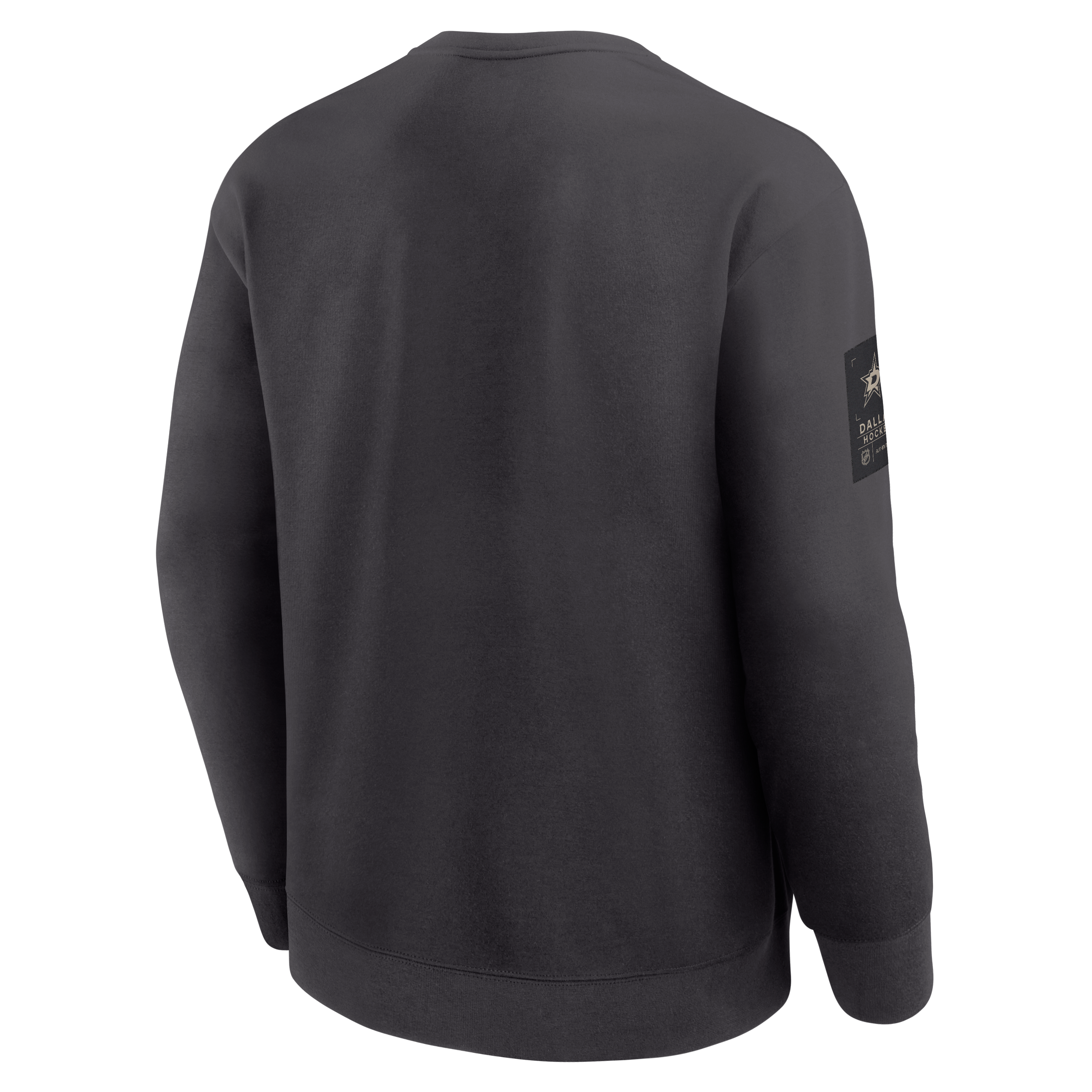 Sweat-shirt authentique Fanatics Pro Road Tri-Blend pour homme, couleur anthracite, Dallas Stars