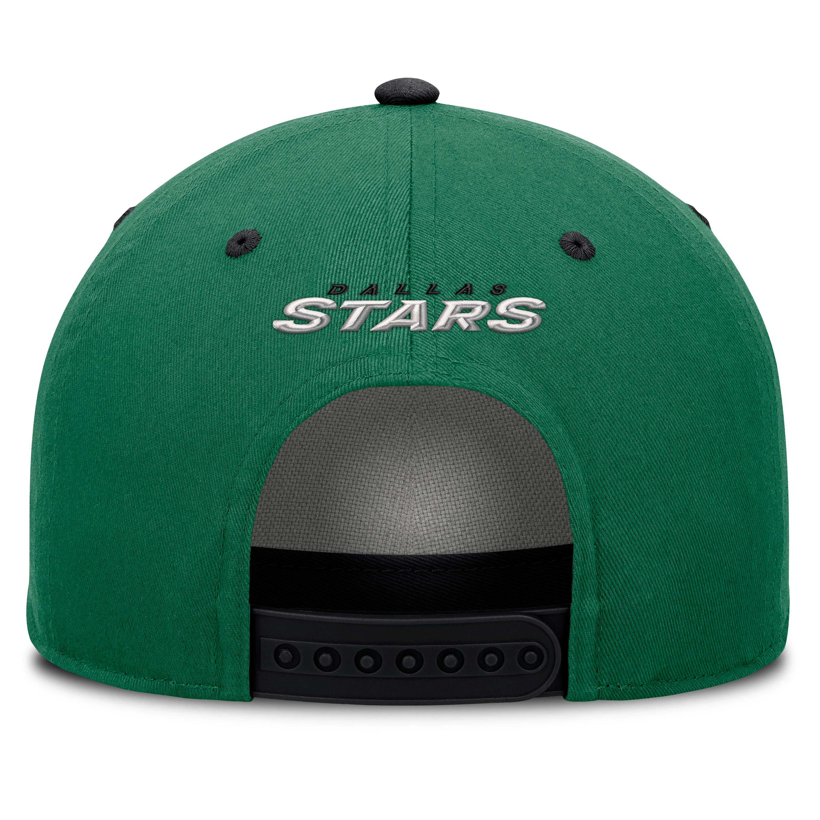 Men's Fanatics Green/Black Dallas Stars Fundamental Power Play A-Frame Adjustable Hat