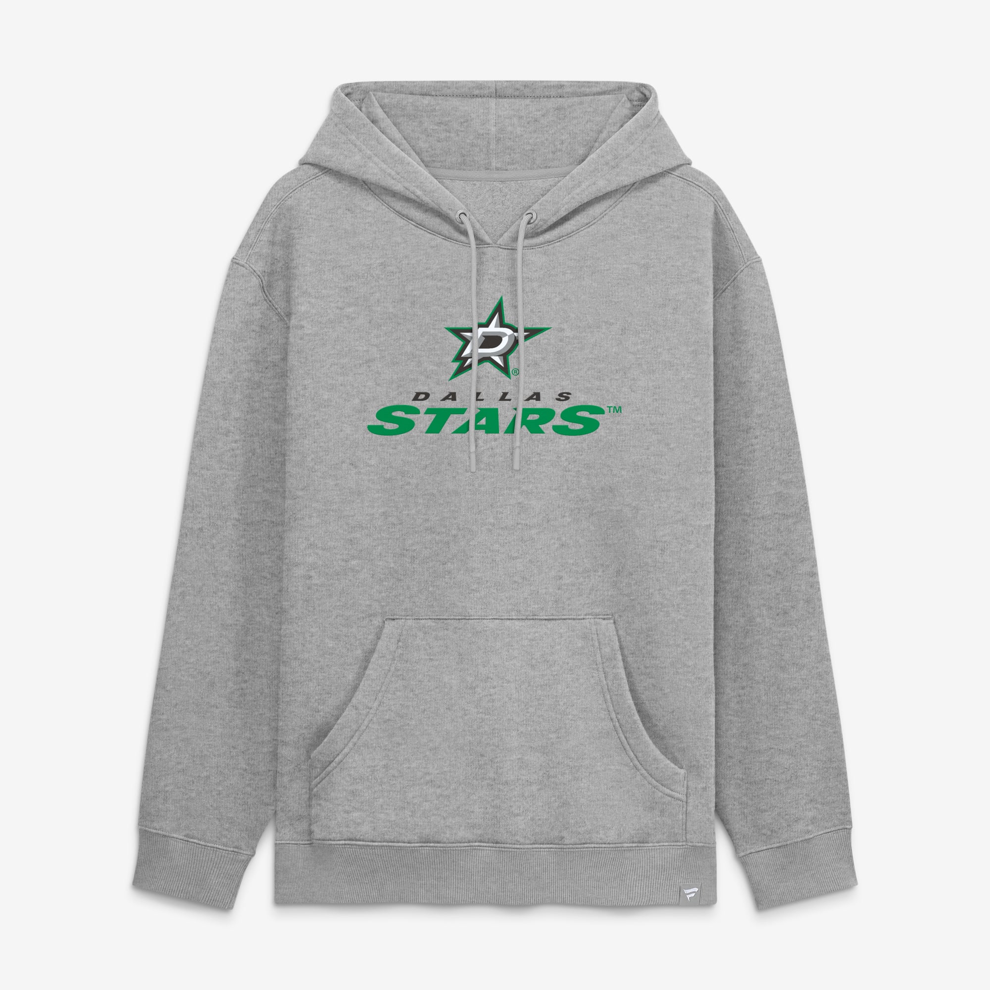 Sweat à capuche polaire domicile Dallas Stars gris chiné pour homme (Fanatics)
