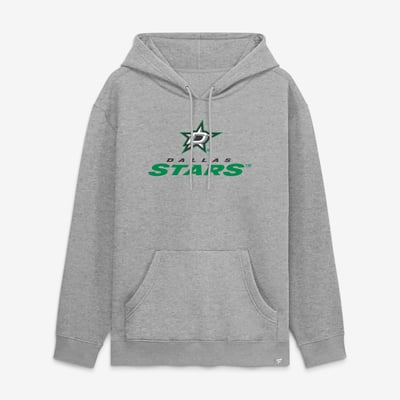 Men's Dallas Stars Fanatics Heather Gray Home Fleece Hoodie