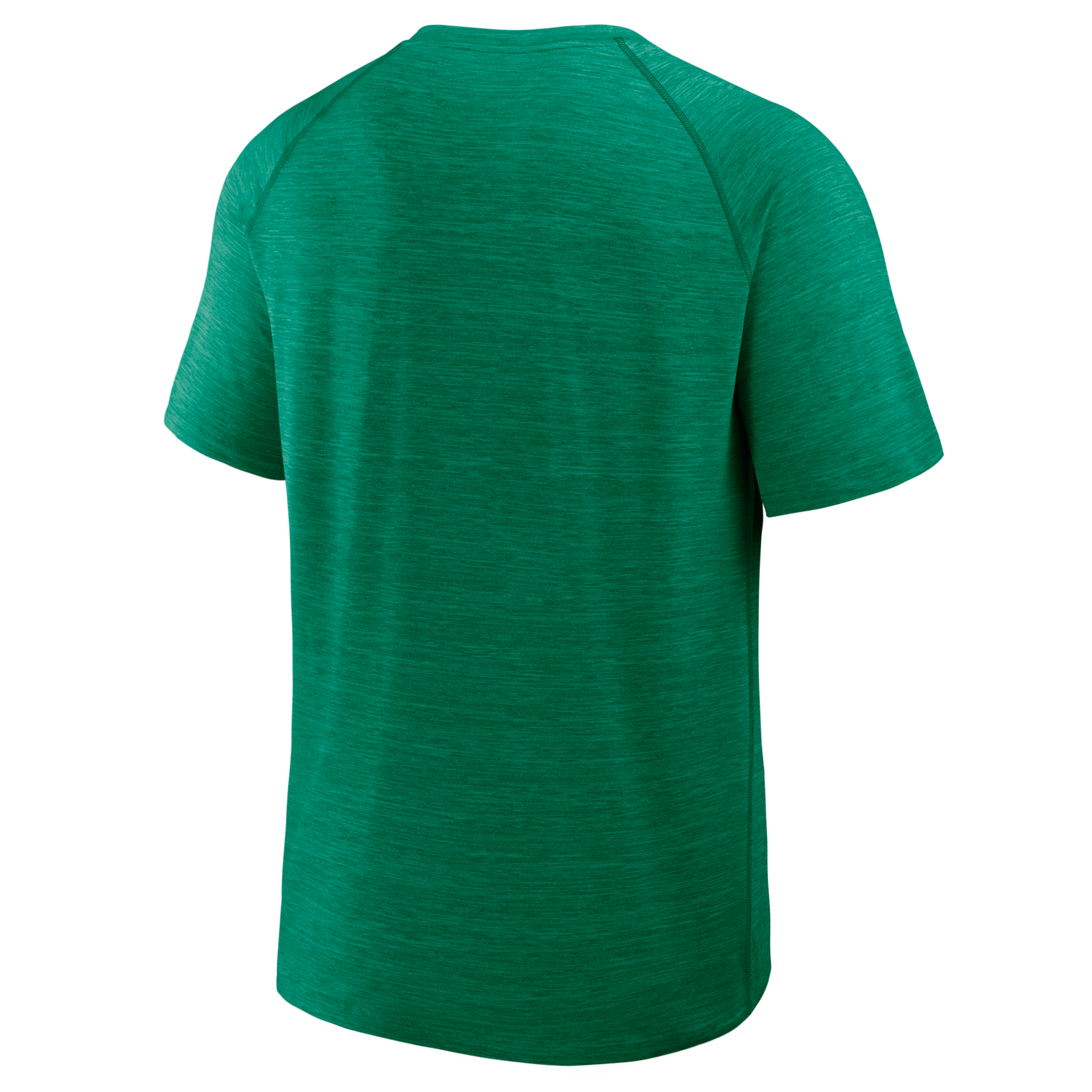 Men's Fanatics Heather Kelly Green Dallas Stars Breakaway Clutch Raglan T-Shirt