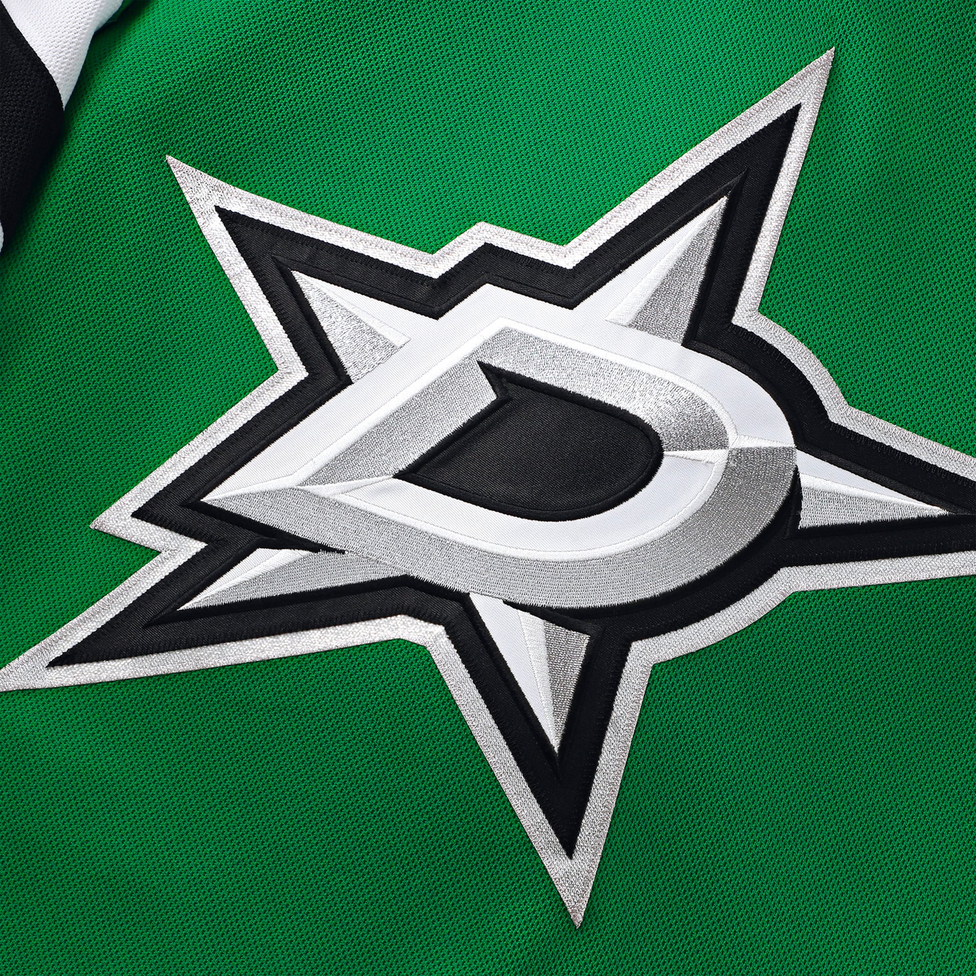 Maillot domicile premium vert Kelly de Jake Oettinger (Dallas Stars) pour homme, par Fanatics