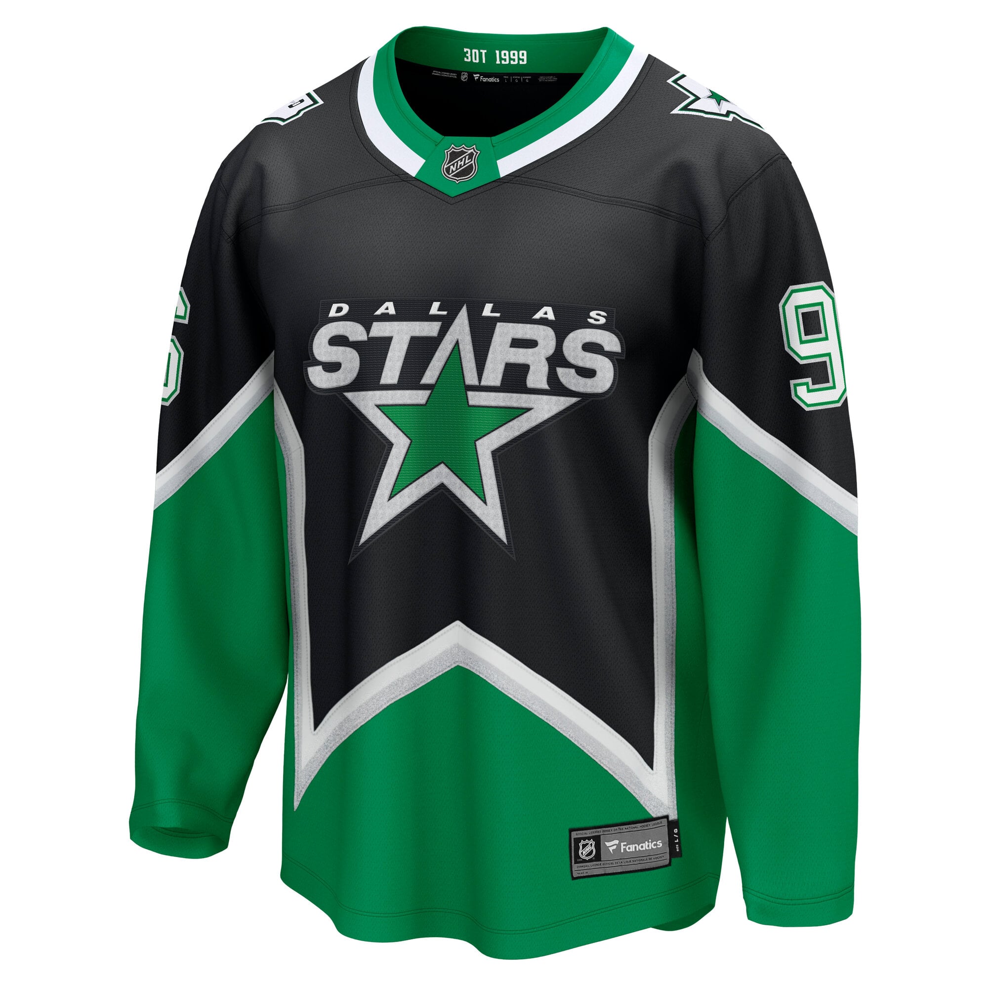 Men's Fanatics Mikko Rantanen Black Dallas Stars Alternate Breakaway Jersey
