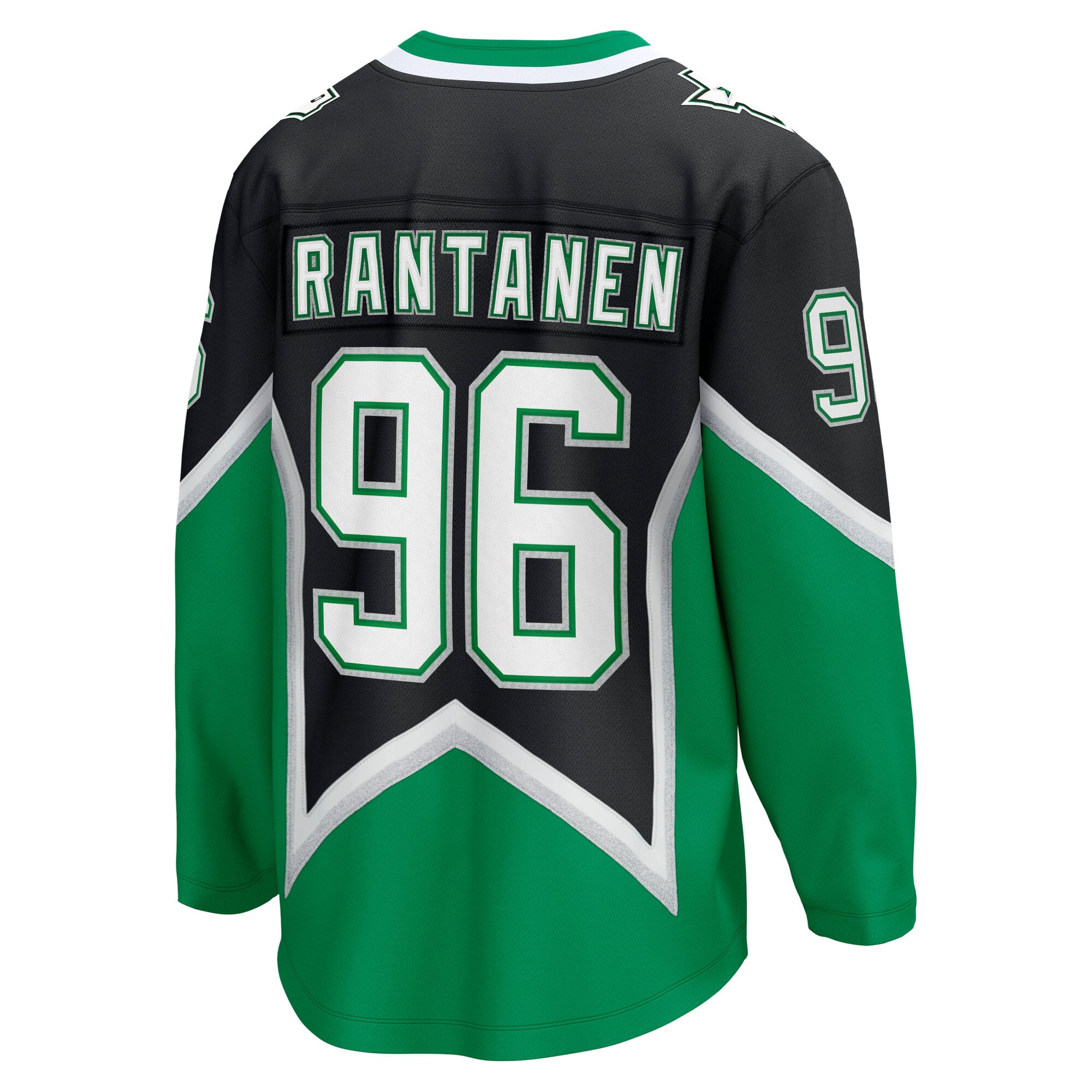 Men's Fanatics Mikko Rantanen Black Dallas Stars Alternate Breakaway Jersey