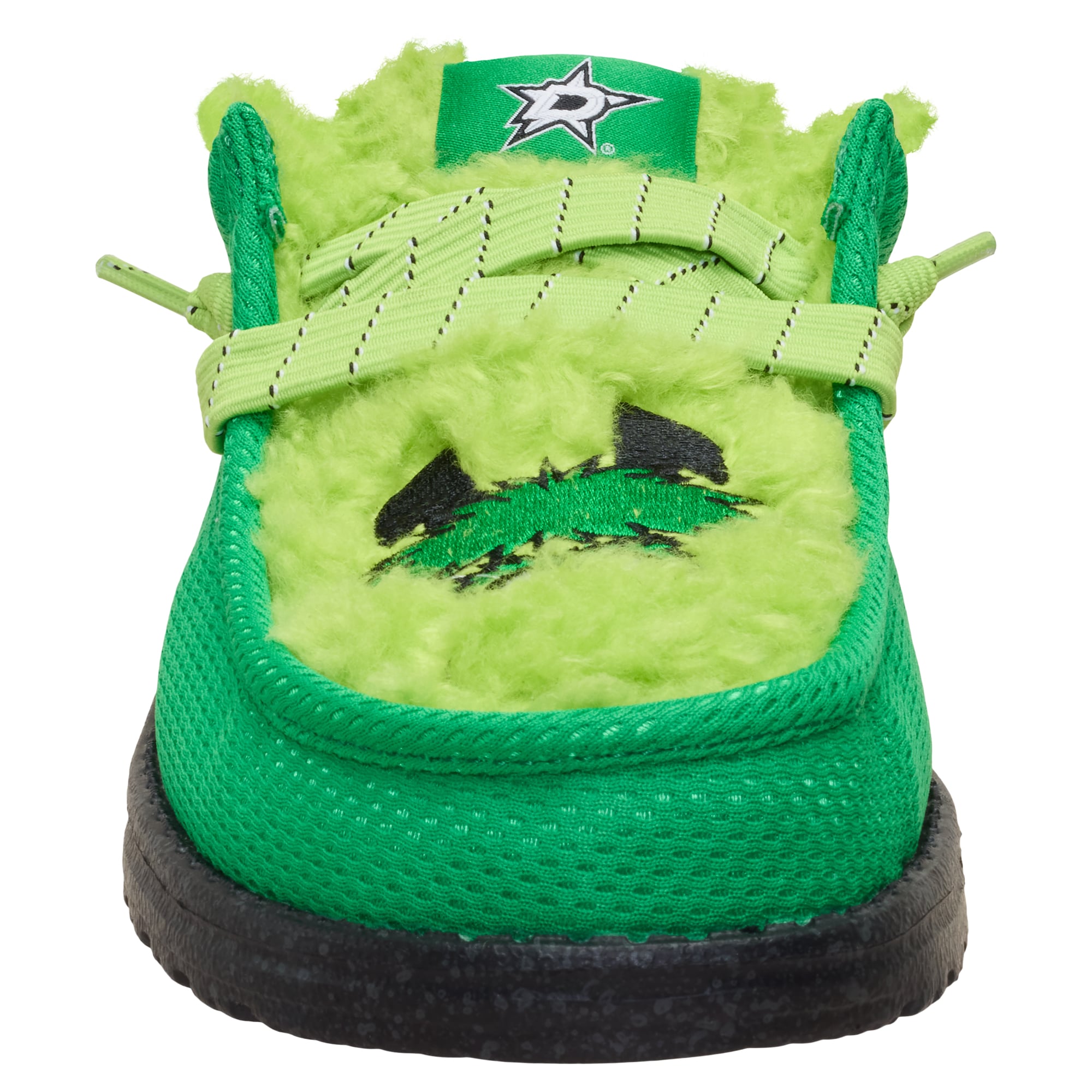 Pantoufles décontractées Hey Dude vertes Dallas Stars Wally pour hommes