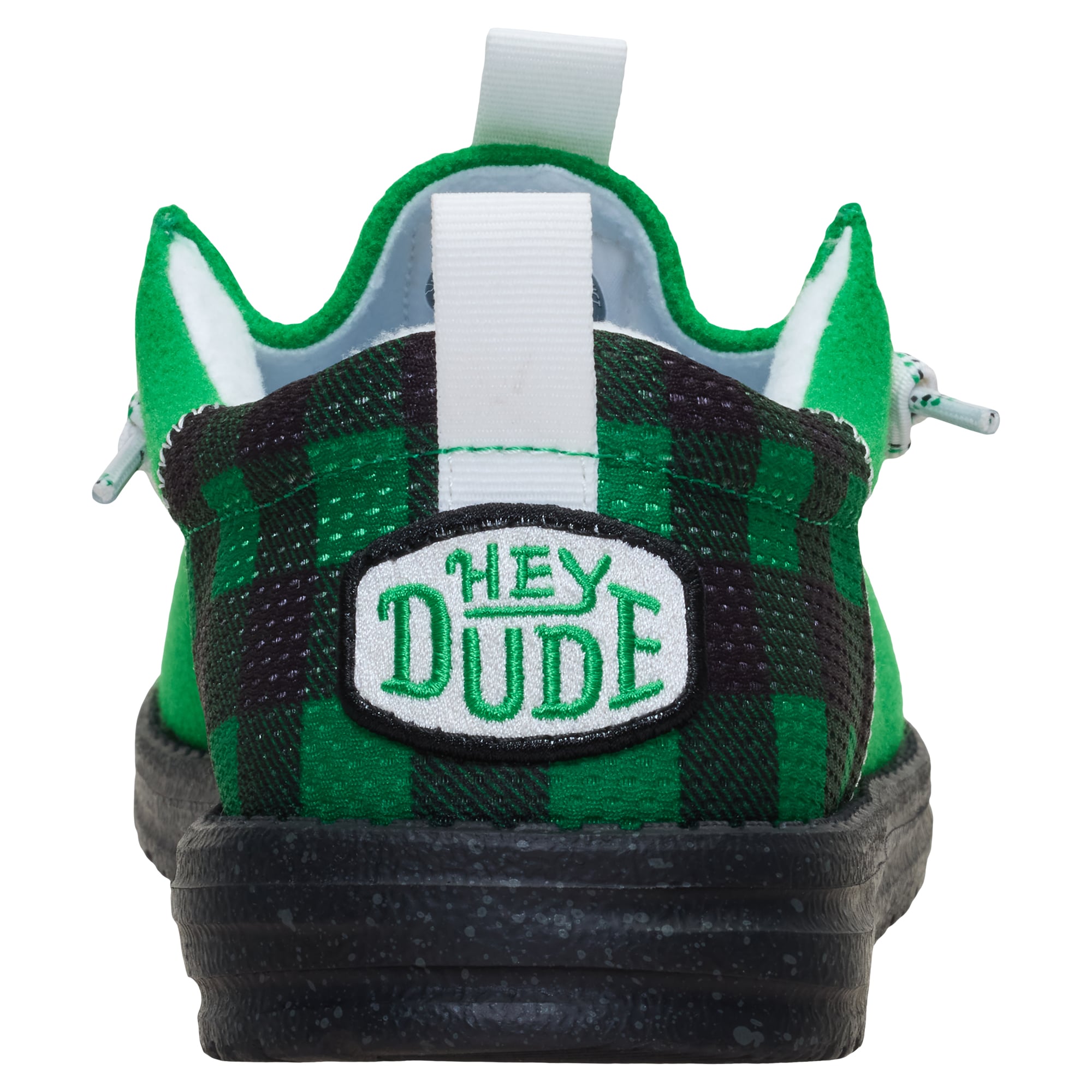 Chaussures décontractées à enfiler pour hommes Hey Dude Kelly Green Dallas Stars Wally Funk