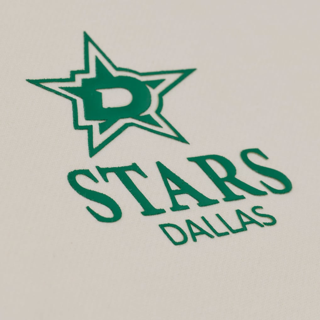 Men's Dallas Stars Mitchell & Ness Cream Core Essentials Hoodie
