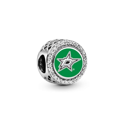 Dallas Stars Pandora Color Button Charm