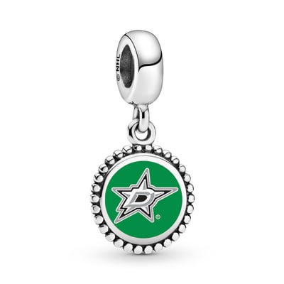 Dallas Stars Pandora Modern Color Dangle Charm