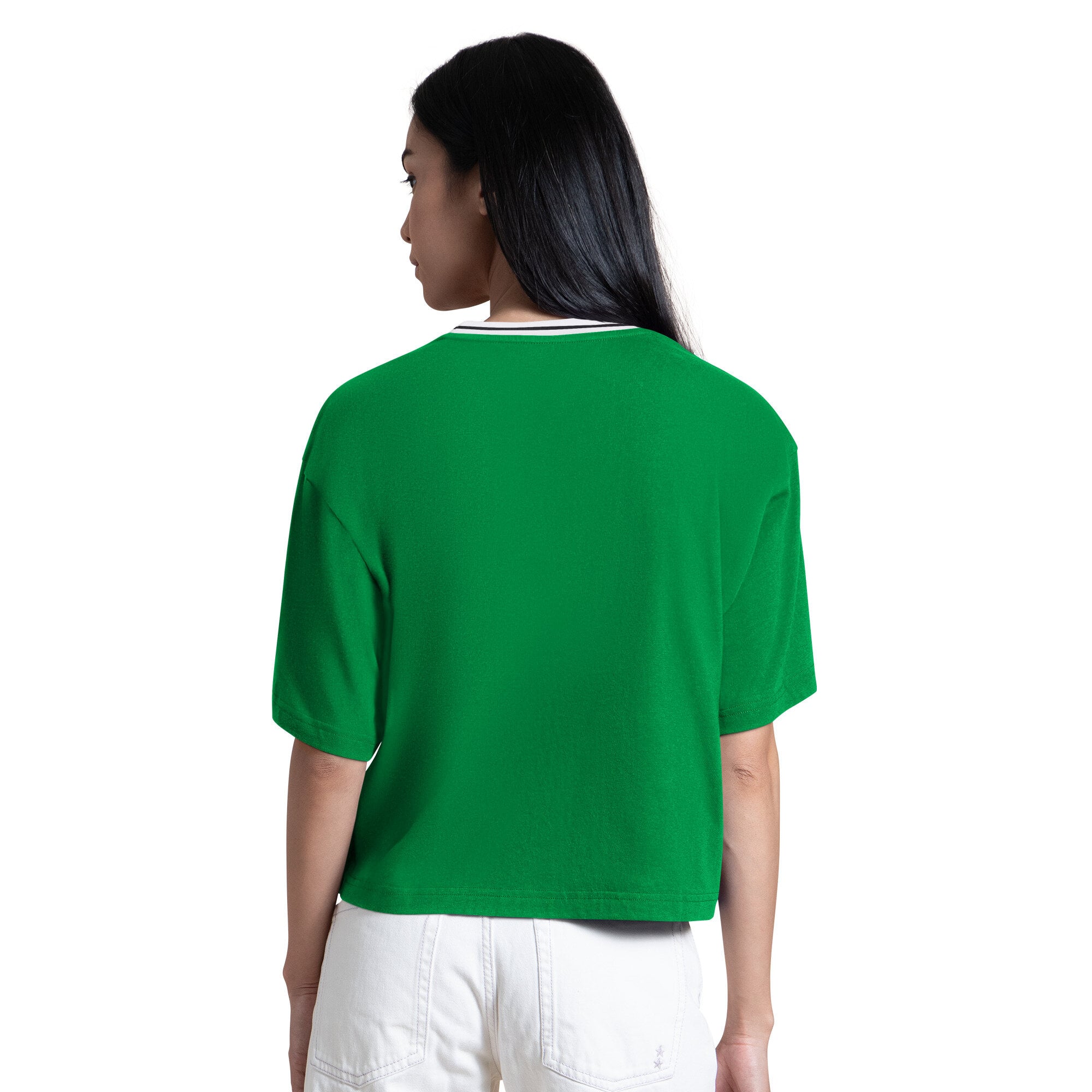 T-shirt court Starter Kelly Green Dallas Stars Ace pour femmes