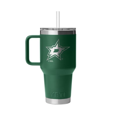 Dallas Stars  YETI 35oz. Rambler 2.0 Straw Mug