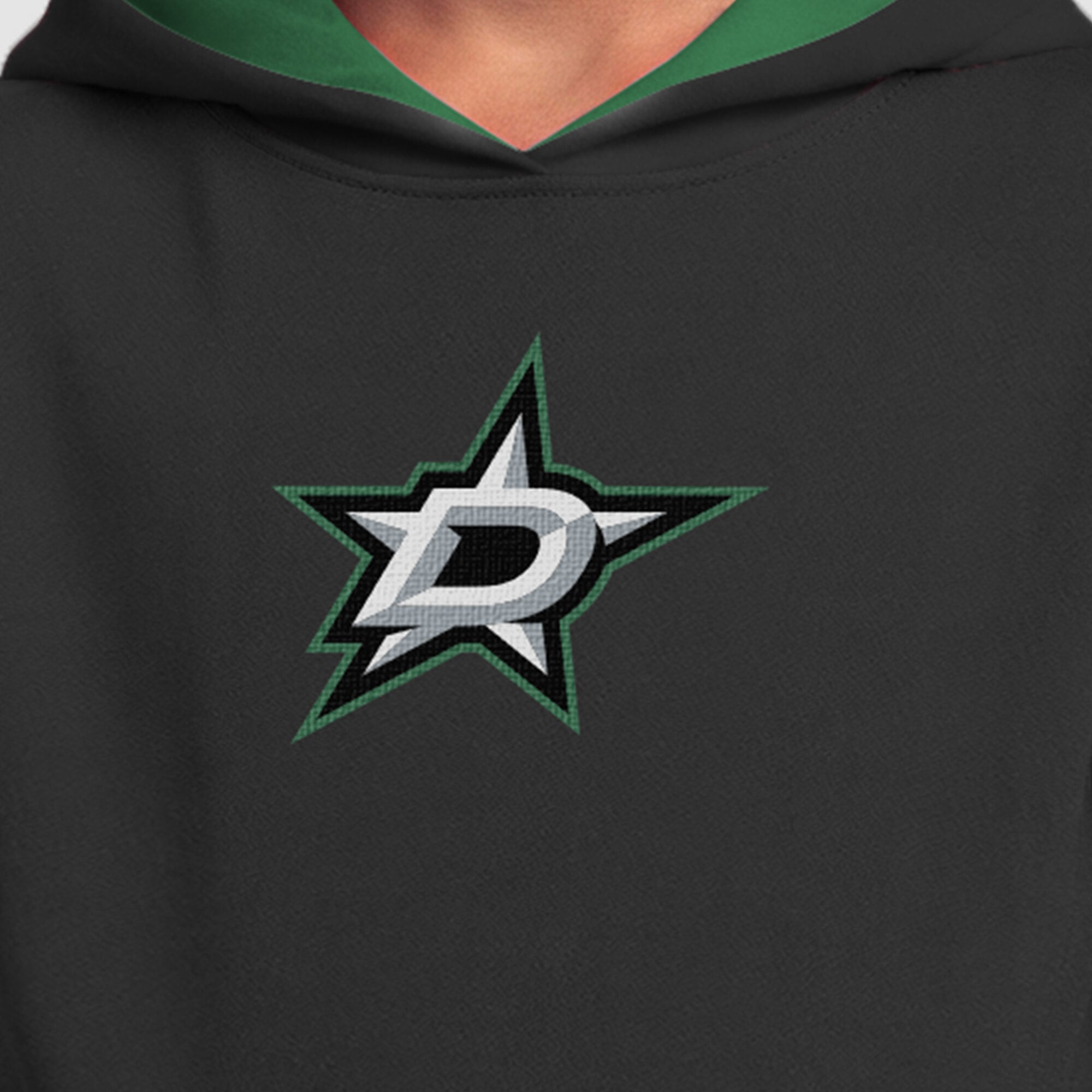 Youth Champion  Black Dallas Stars Fleece Hoodie
