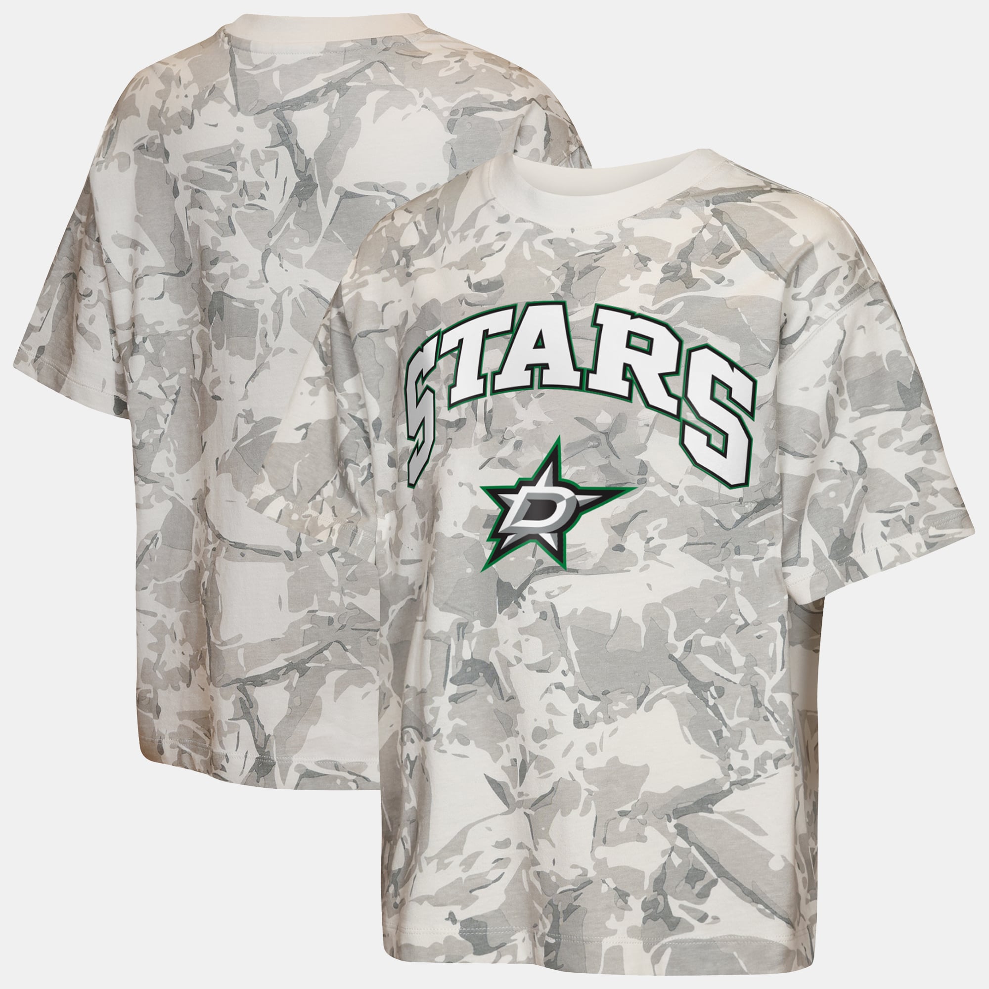 T-shirt camouflage Outerstuff Dallas Stars Hockey Edge pour jeunes