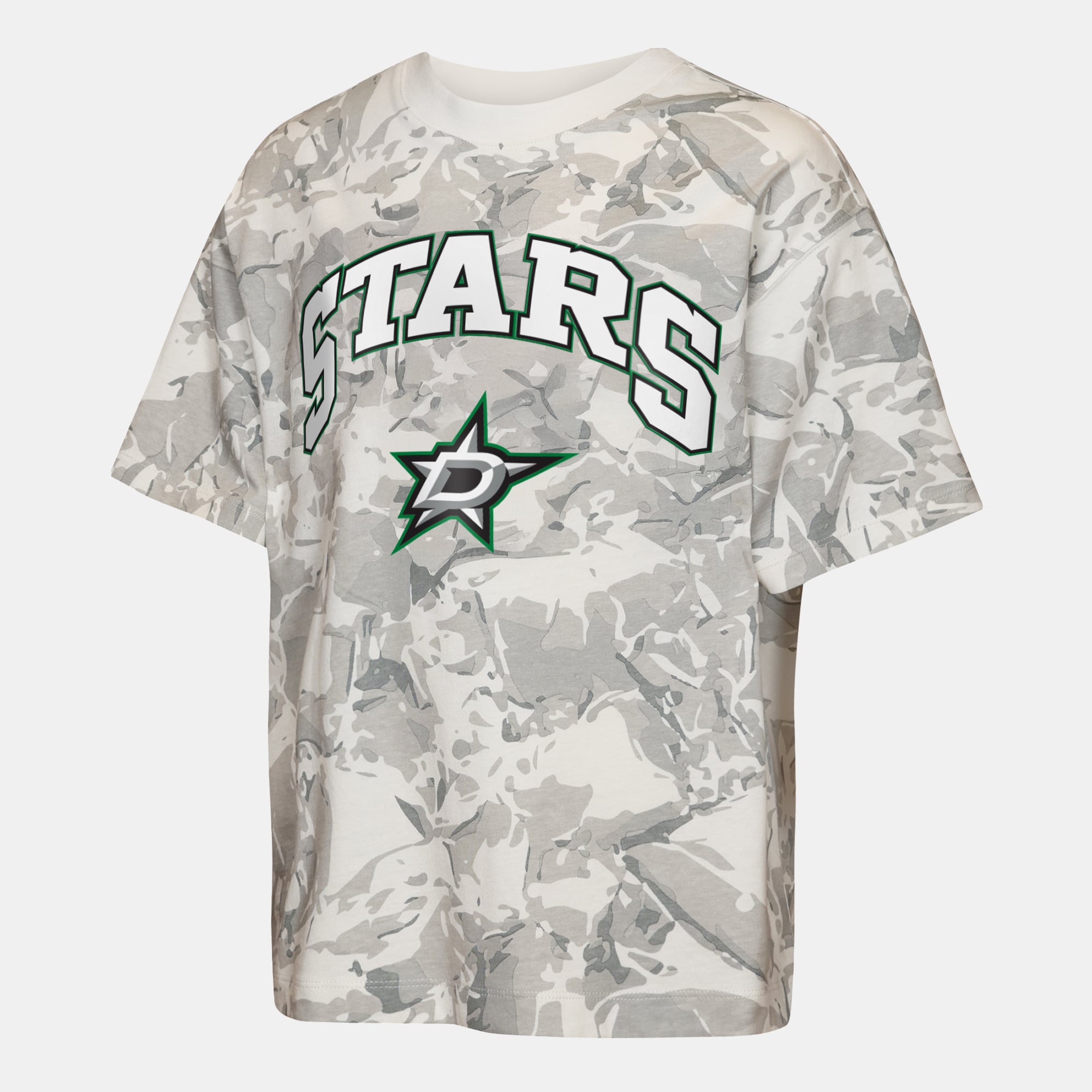 T-shirt camouflage Outerstuff Dallas Stars Hockey Edge pour jeunes