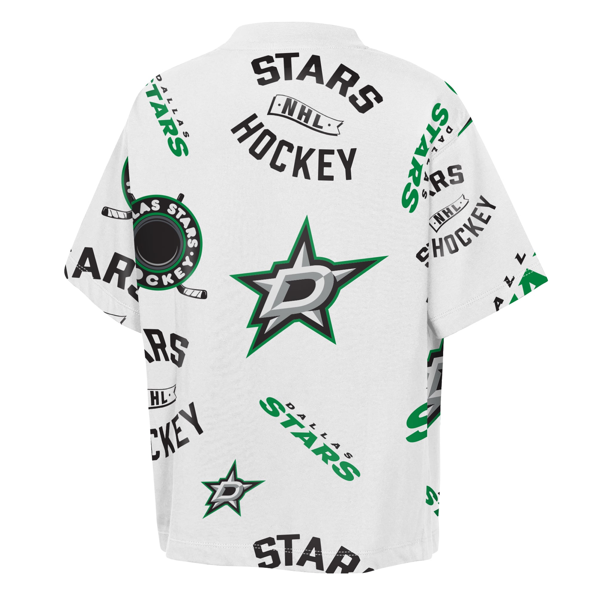 T-shirt blanc Outerstuff pour jeunes Dallas Stars Unstoppable Elevated