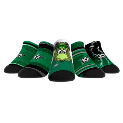  Dallas Stars Rock Em Youth Super Fan Five-Pack Low-Cut Socks Set - 