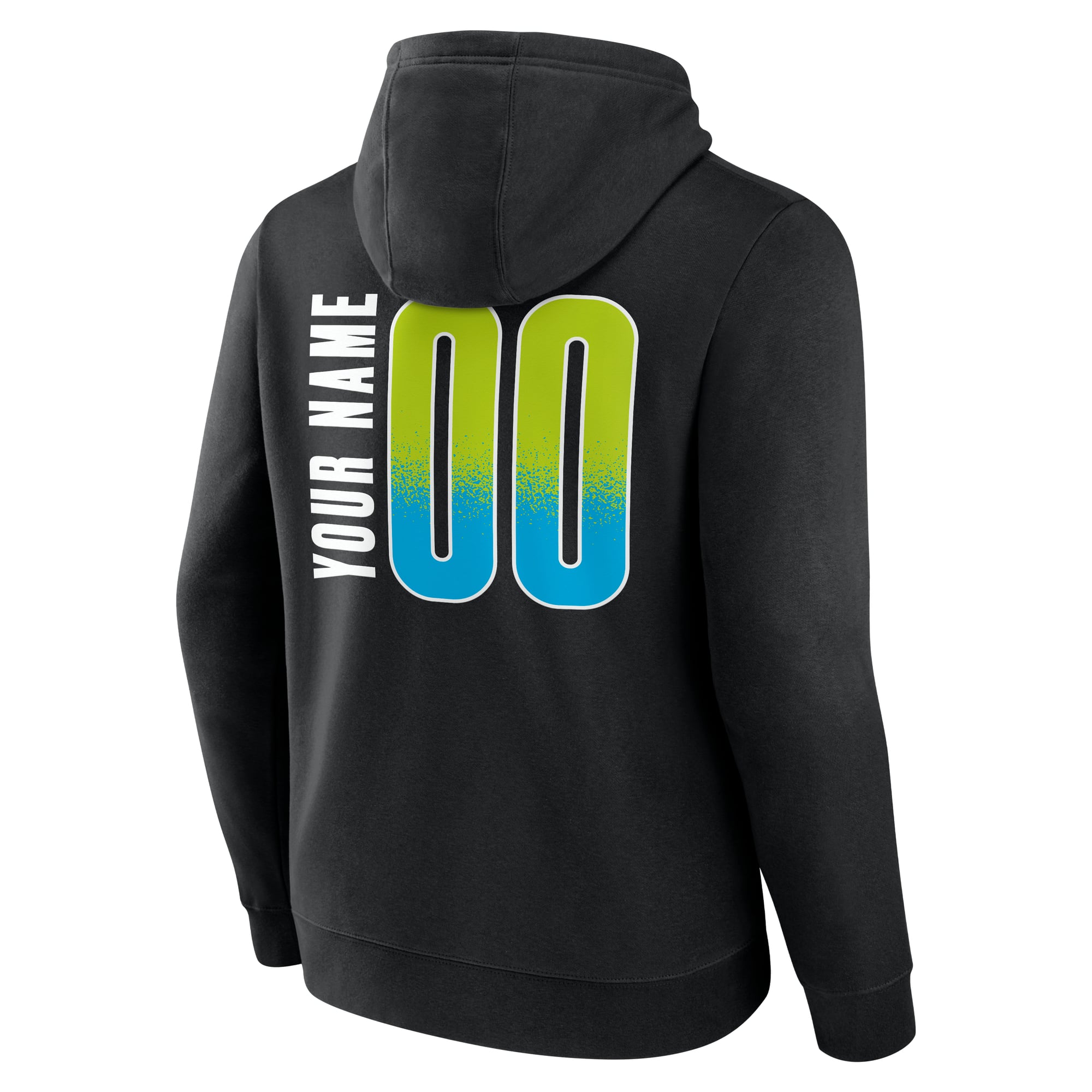 Sweat à capuche noir Dallas Wings Home Court Pop pour homme, personnalisé avec nom et numéro.