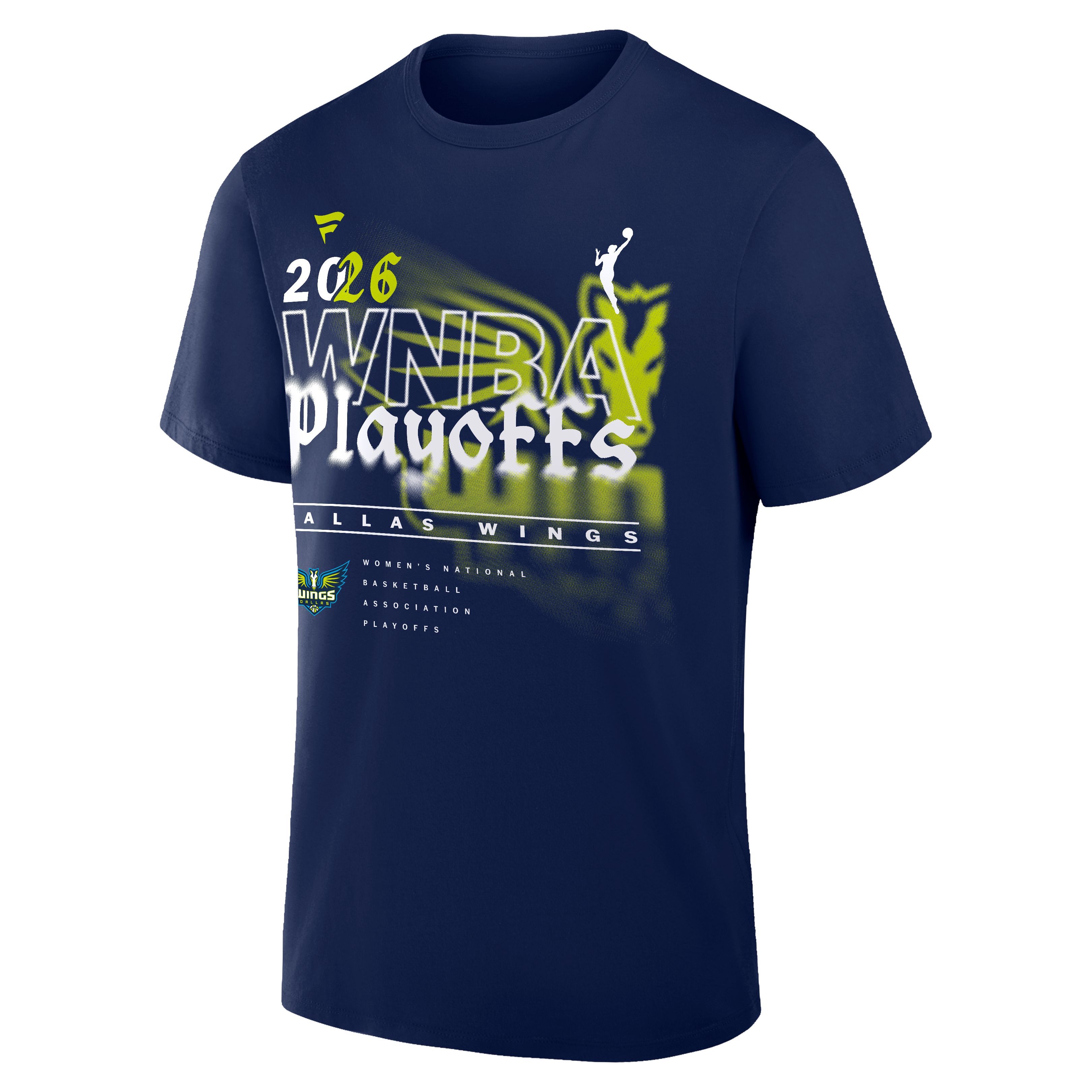 Men's Fanatics Navy Dallas Wings 2026 WNBA Playoffs T-Shirt