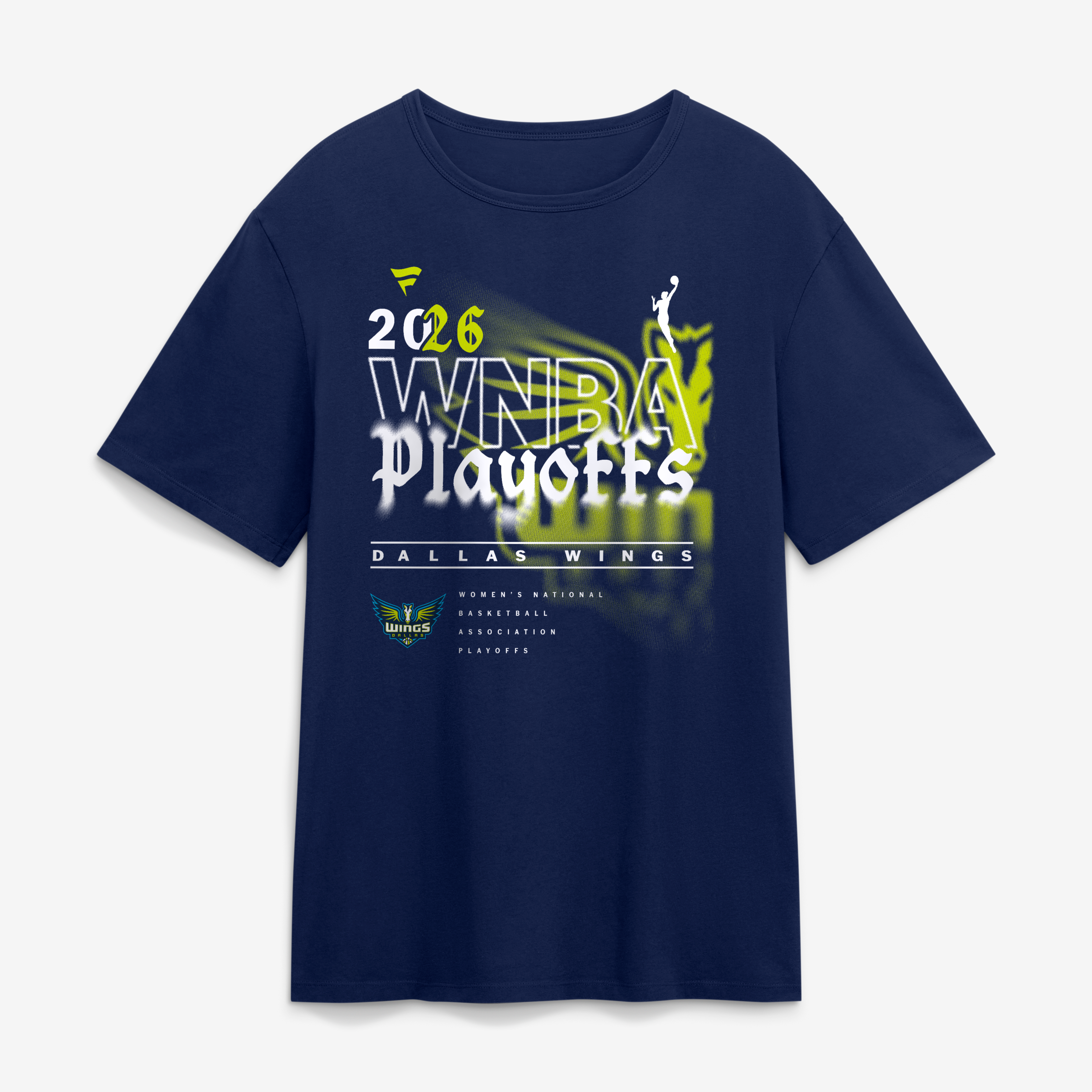 Men's Fanatics Navy Dallas Wings 2026 WNBA Playoffs T-Shirt