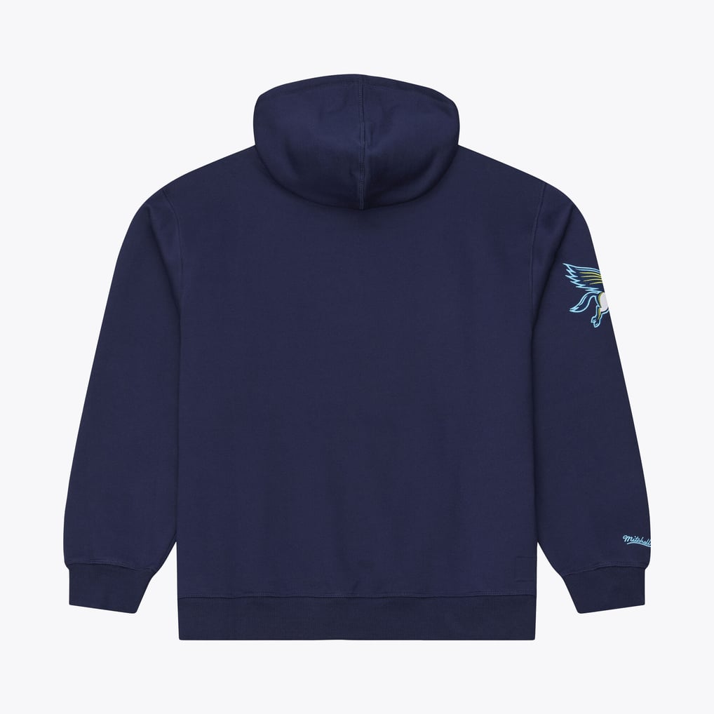 Sweat à capuche en polaire Mitchell & Ness Dallas Wings - Bleu marine