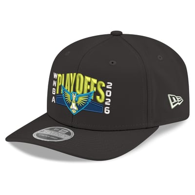  Dallas Wings New Era 2026 WNBA Playoffs 9SEVENTY Adjustable Hat - Black